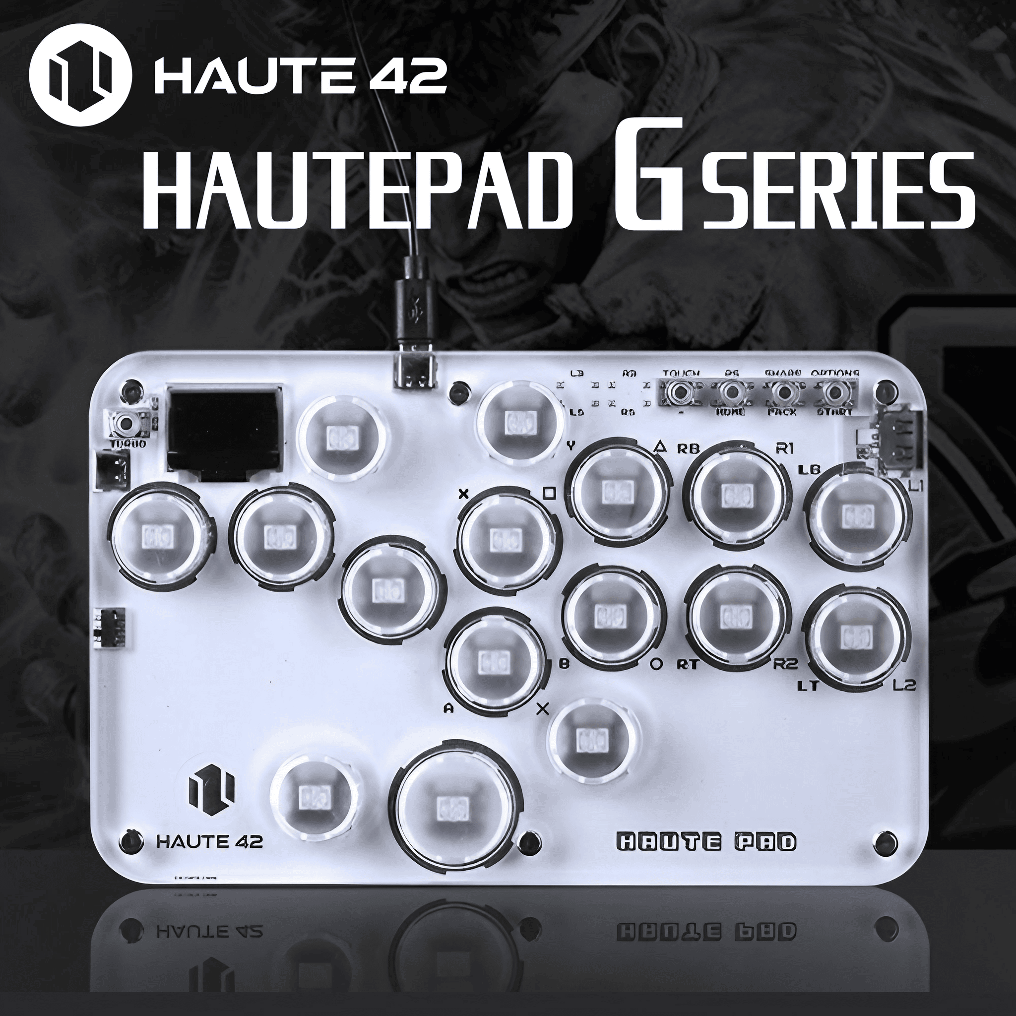 haute42 hautepad g16 レバーレスコントローラー hitbox Haute42 HautePad Gseries G16 G13 | 薄型レバーレス