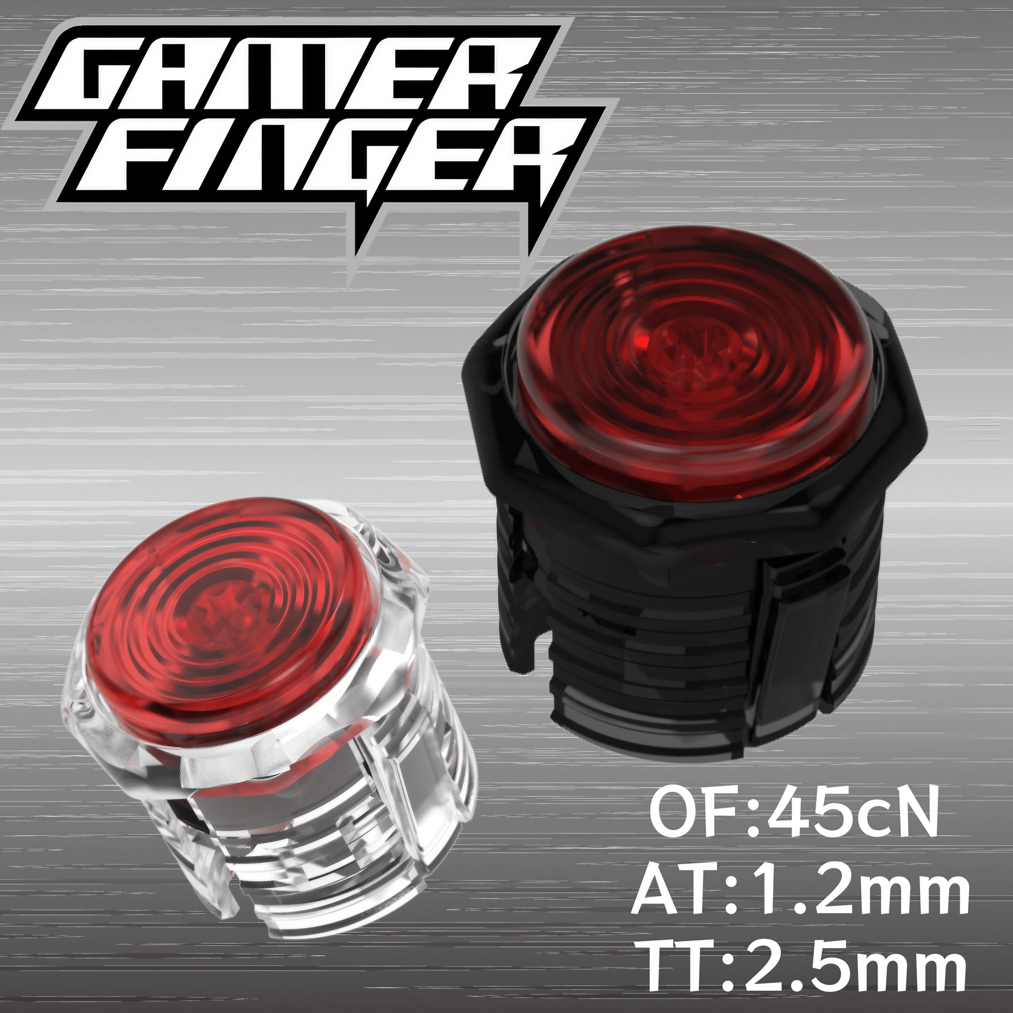 GamerFinger ゲーマーフィンガー24m×14 30m×1 CIELOGAMES】 GamerFinger HBFS-24 ハメ込み式 24mm | ボタン