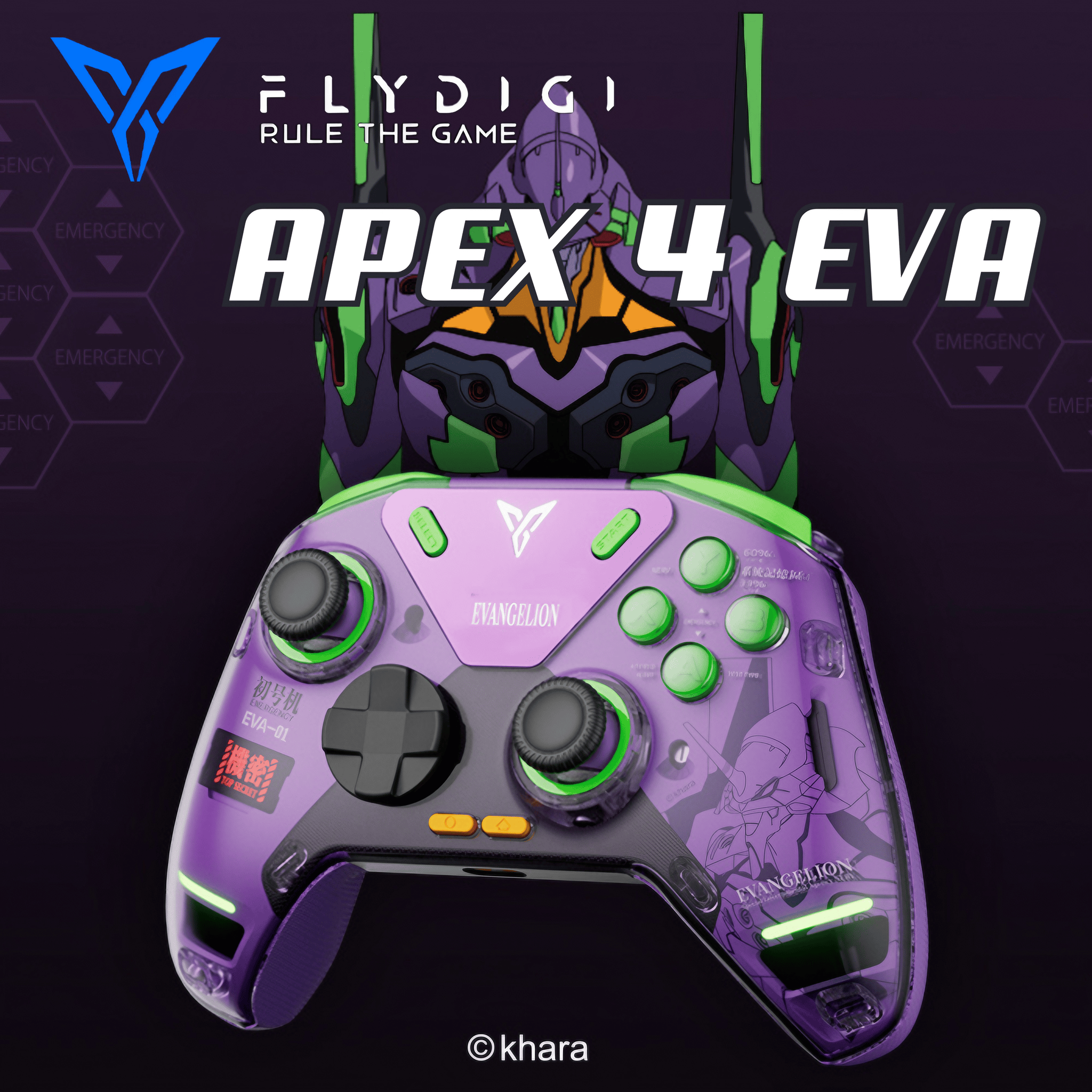 【当日発送】Flydigi APEX 4 EVA コラボAPEX4