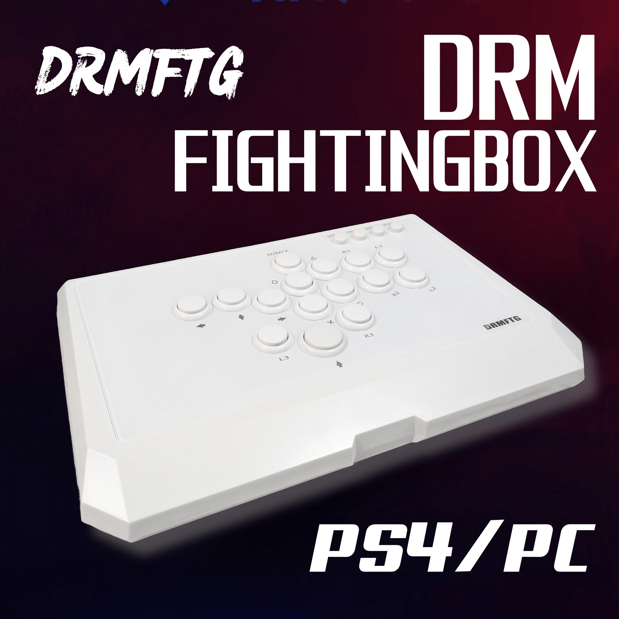 DRMFTG DRM Fighting Box レバーレス アケコン レバレス DRMFTG DRM Fighting Box レバーレス アケコン レバレス
