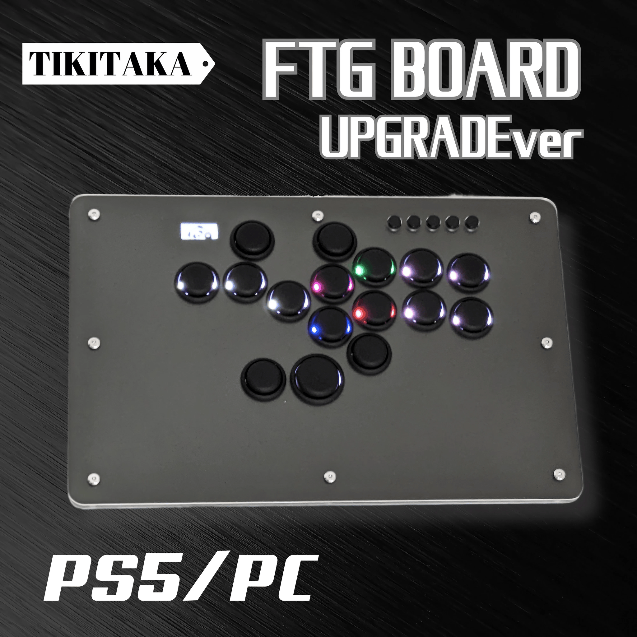 【CIELOGAMES】Tikitaka FTG Board アップグレード版 | 薄型レバーレスコントローラー