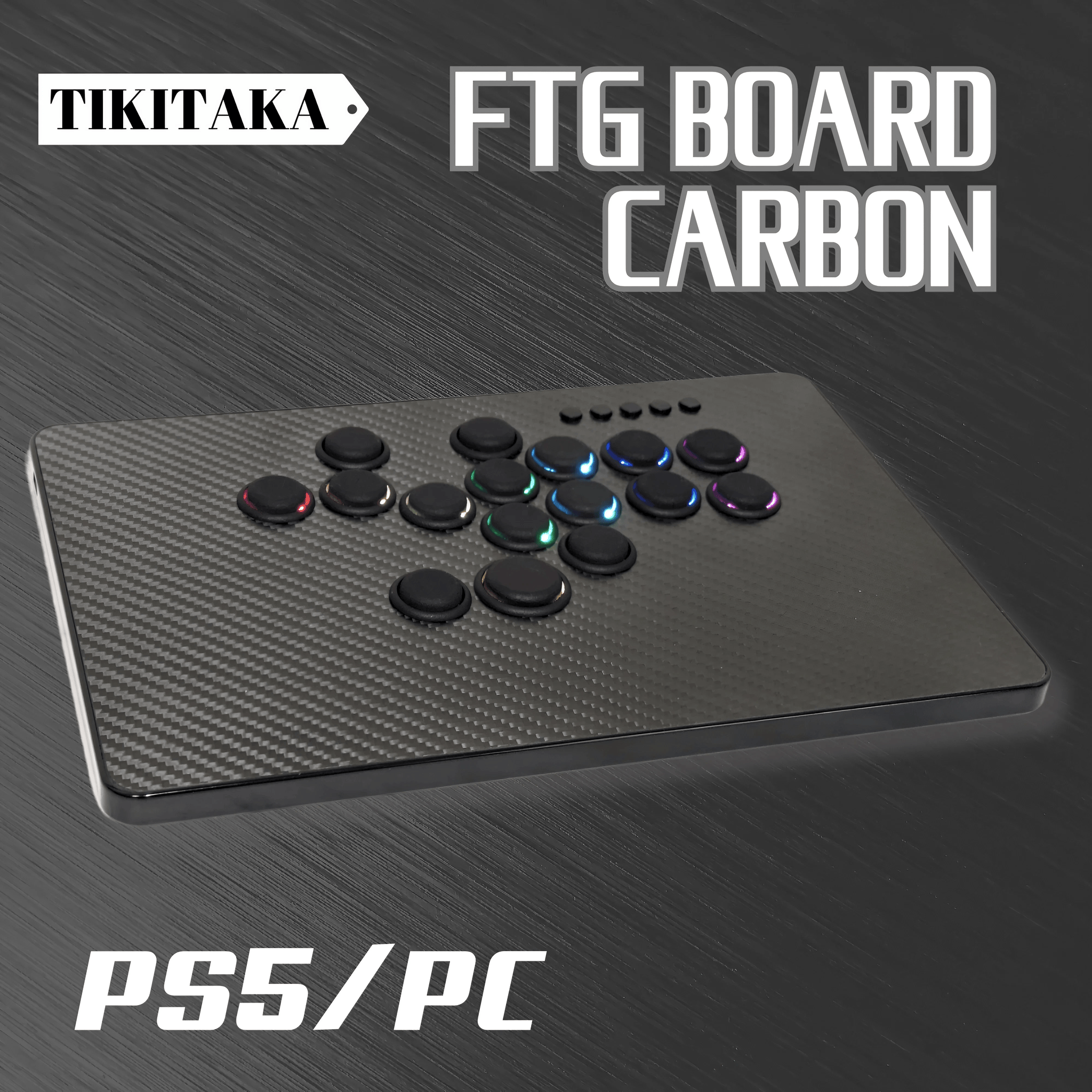 【CIELOGAMES】Tikitaka FTG Board Carbon | 薄型レバーレスコントローラー