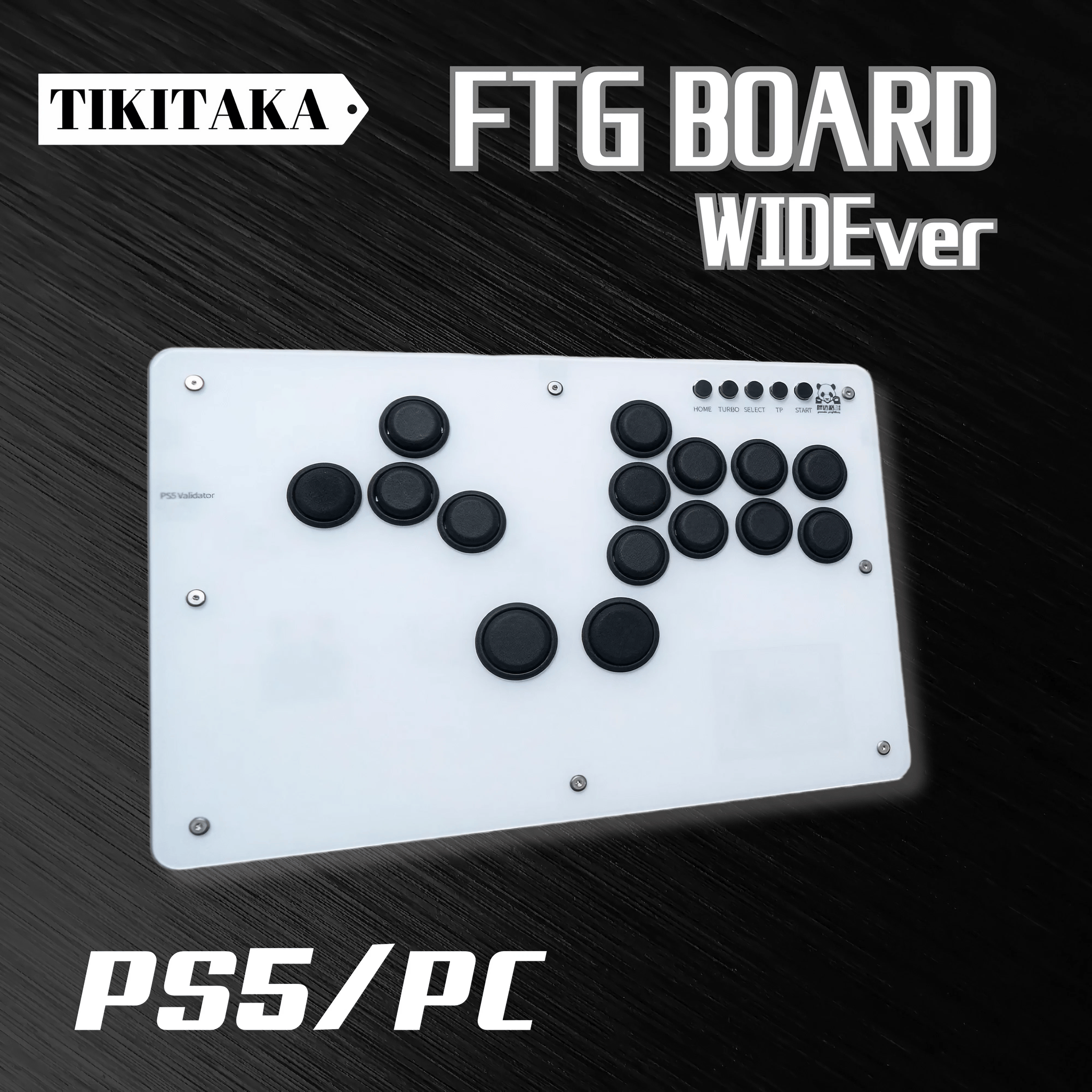 【CIELOGAMES】Tikitaka FTG Board ワイド版 | 薄型レバーレスコントローラー