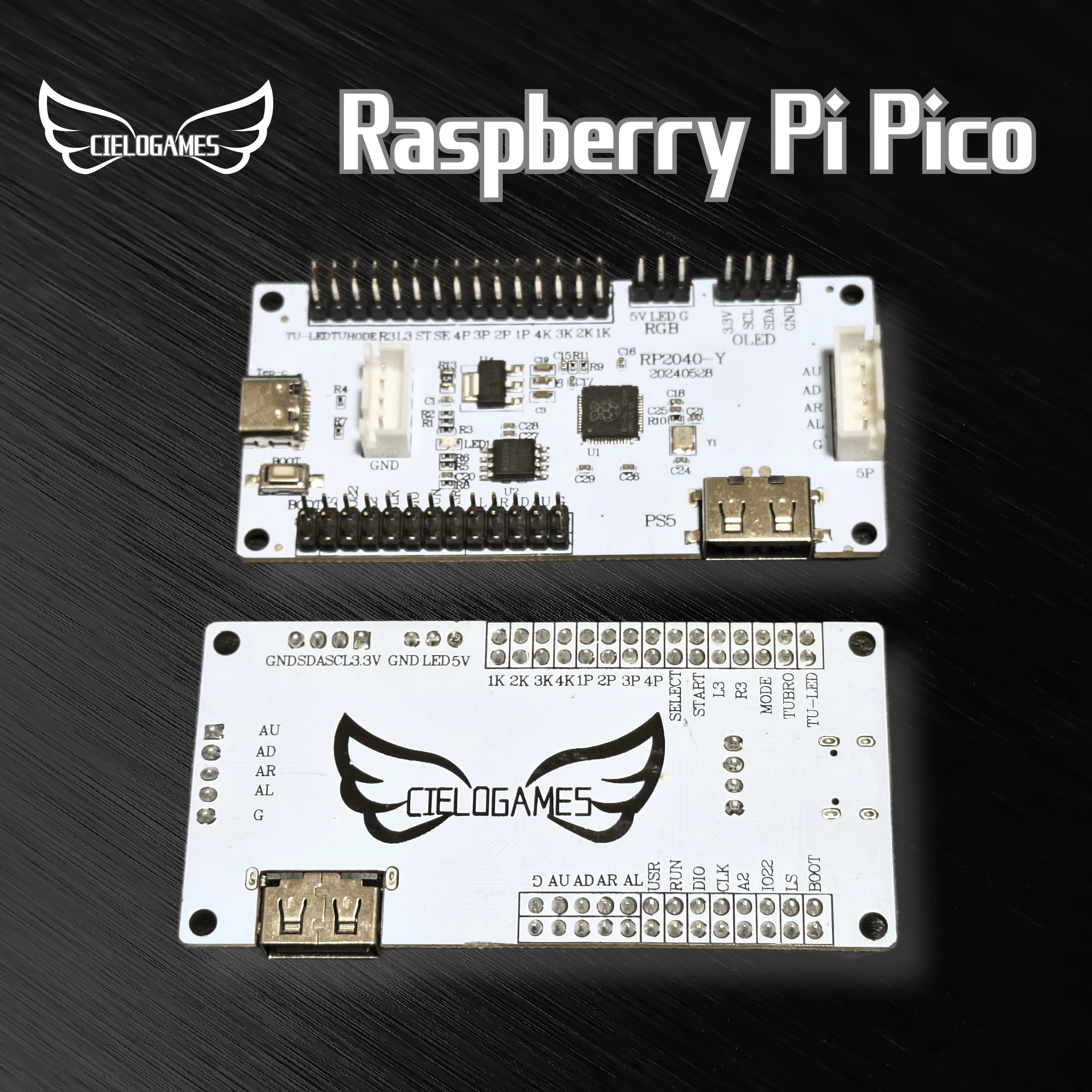 CIELOGAMES】Cielogames製 Raspberry Pi Pico GP2040-CE CIELOGAMES】Cielogames製 Raspberry Pi Pico GP2040-CE