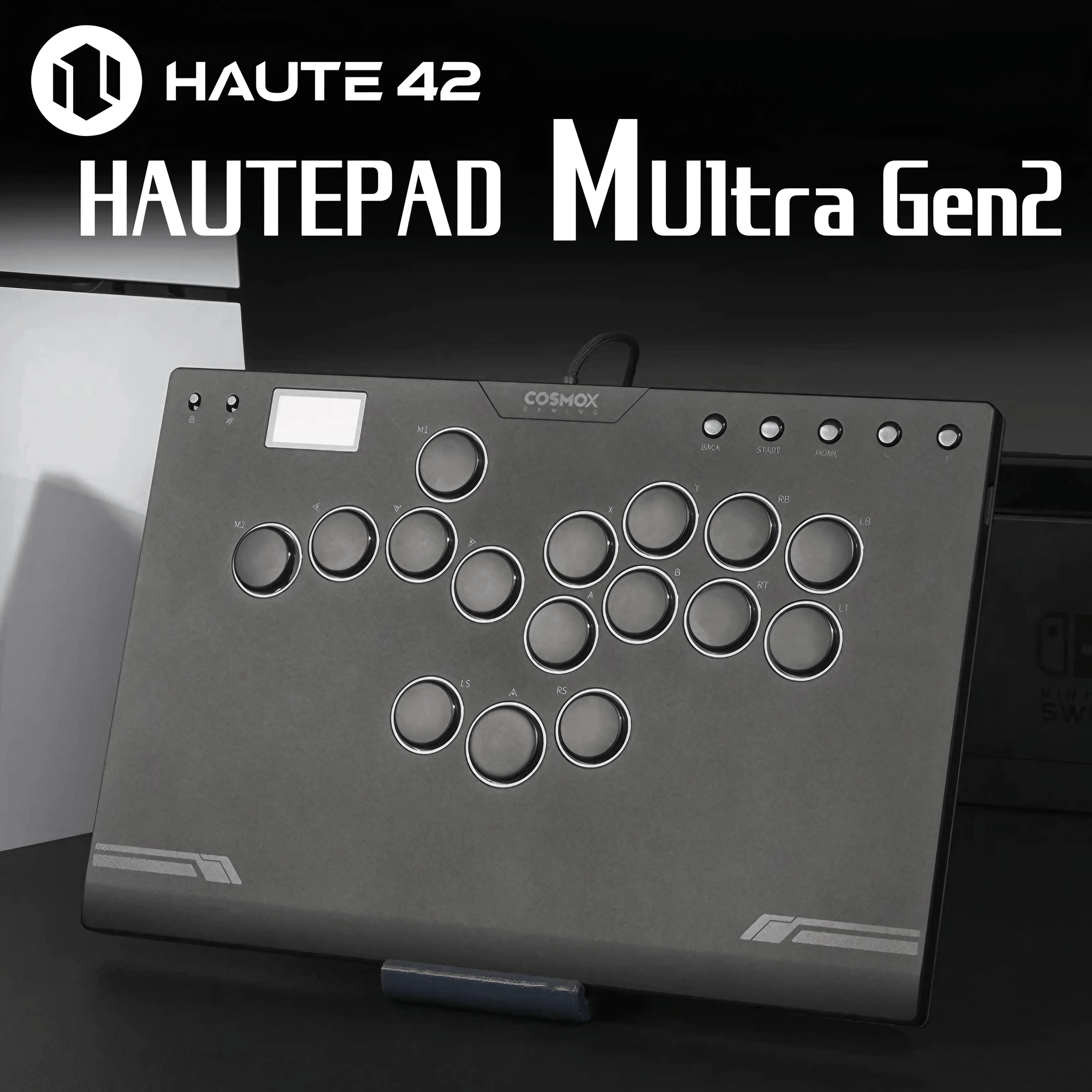 Haute42 COSMOX HautePad M Ultra Gen2 | アルミ合金製レバーレス Haute42 COSMOX HautePad M Ultra Gen2 | アルミ合金製レバーレス