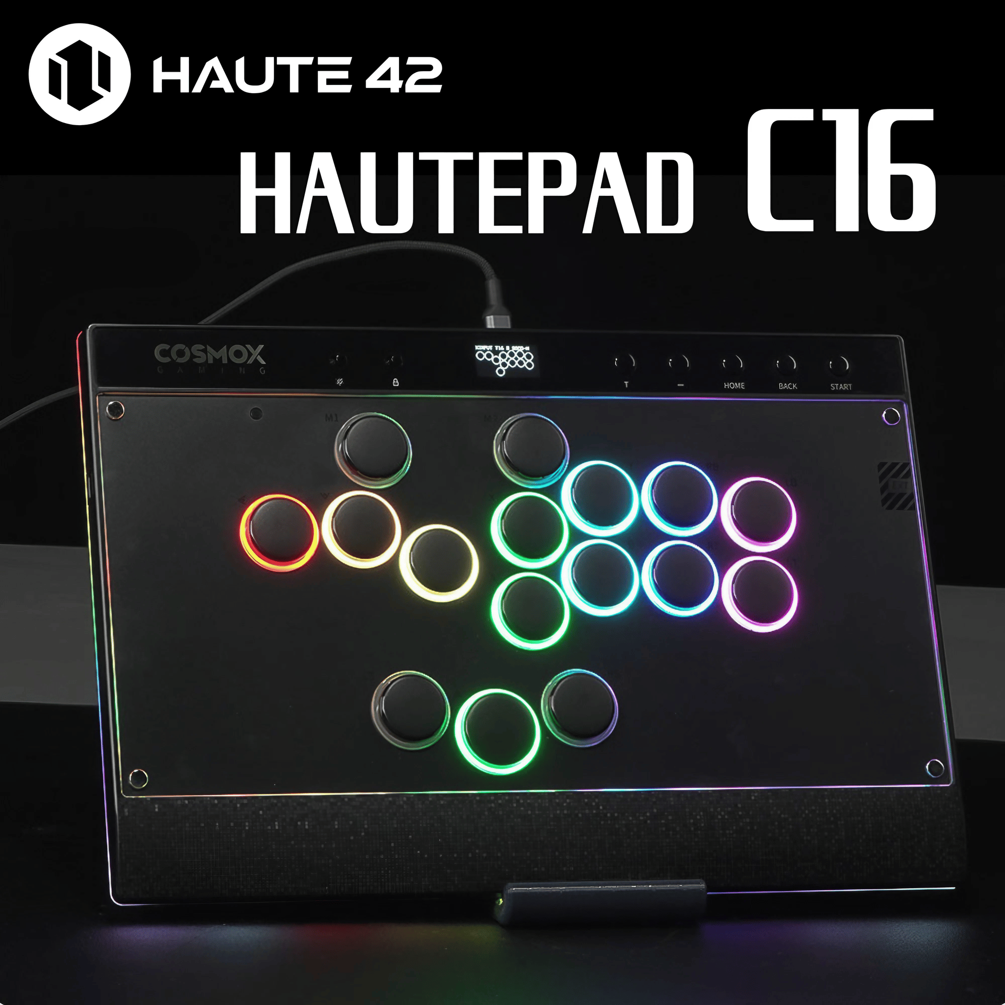 【新品】Haute42 C16 レバーレスコントローラー マグネット天板 Haute42 COSMOX HautePad HautePad C16 | 薄型レバーレス
