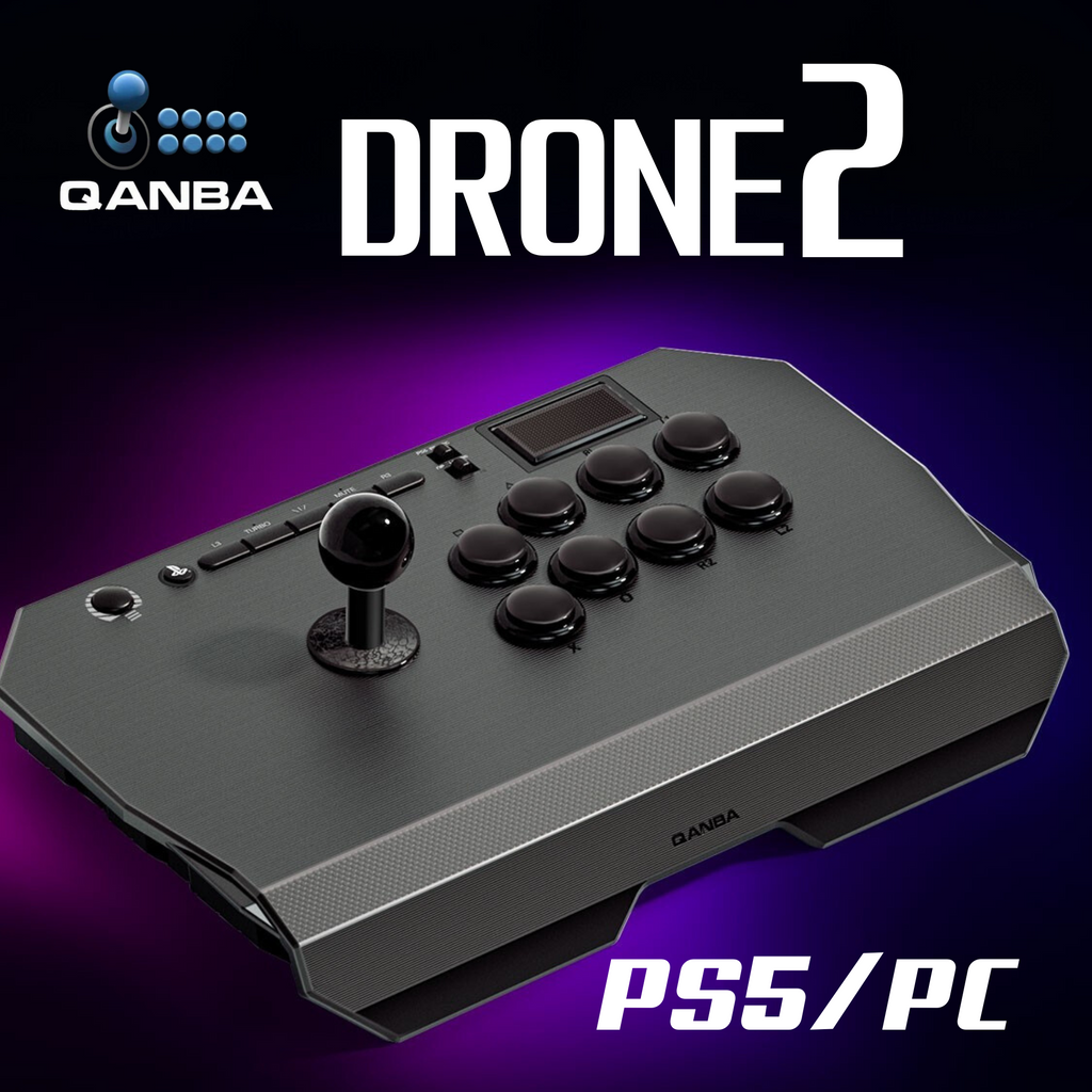 アケコン レバーレス ゲームパッド 通販ショップ ゲームコントローラー専門店 CIELOGAMES アケコン Qanba N3 Drone 2 Arcade Joystick   