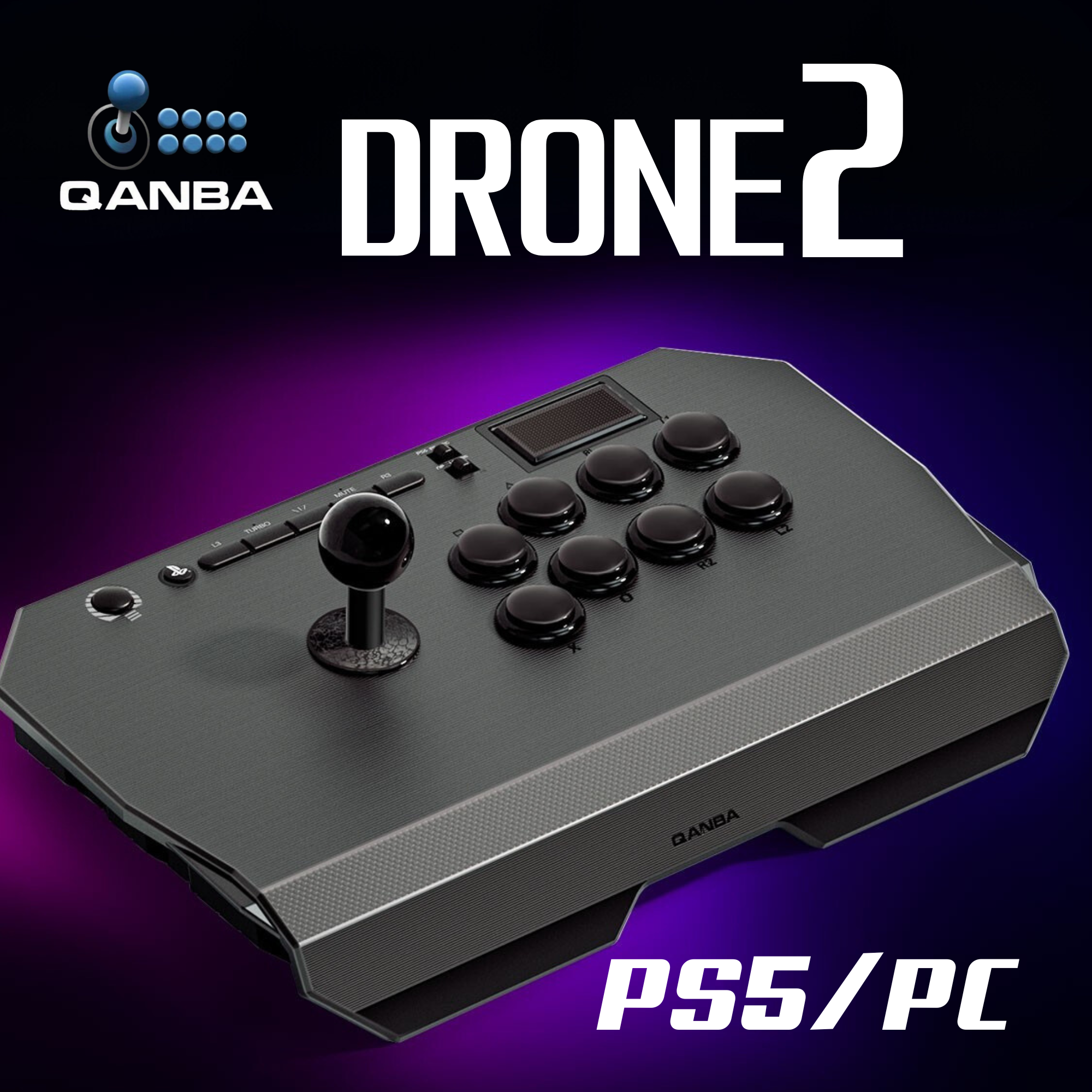 CIELOGAMES】Qanba N3 Drone 2 Arcade Joystick | アーケードスティック