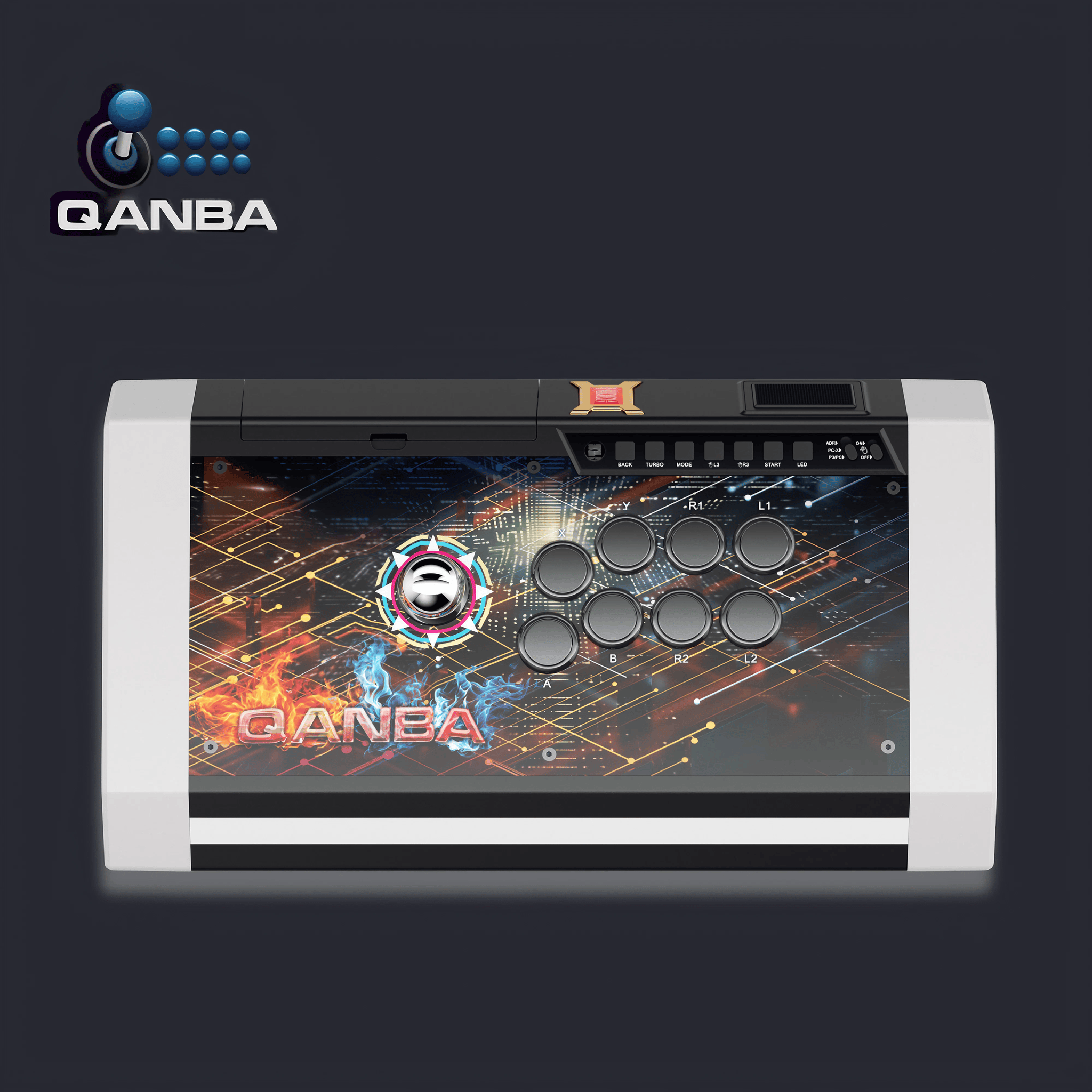 QANBA Q3MF‑SL Obsidian アケコン PC対応 Qanba Q3MF Obsidian Arcade Joystick | アーケードスティック