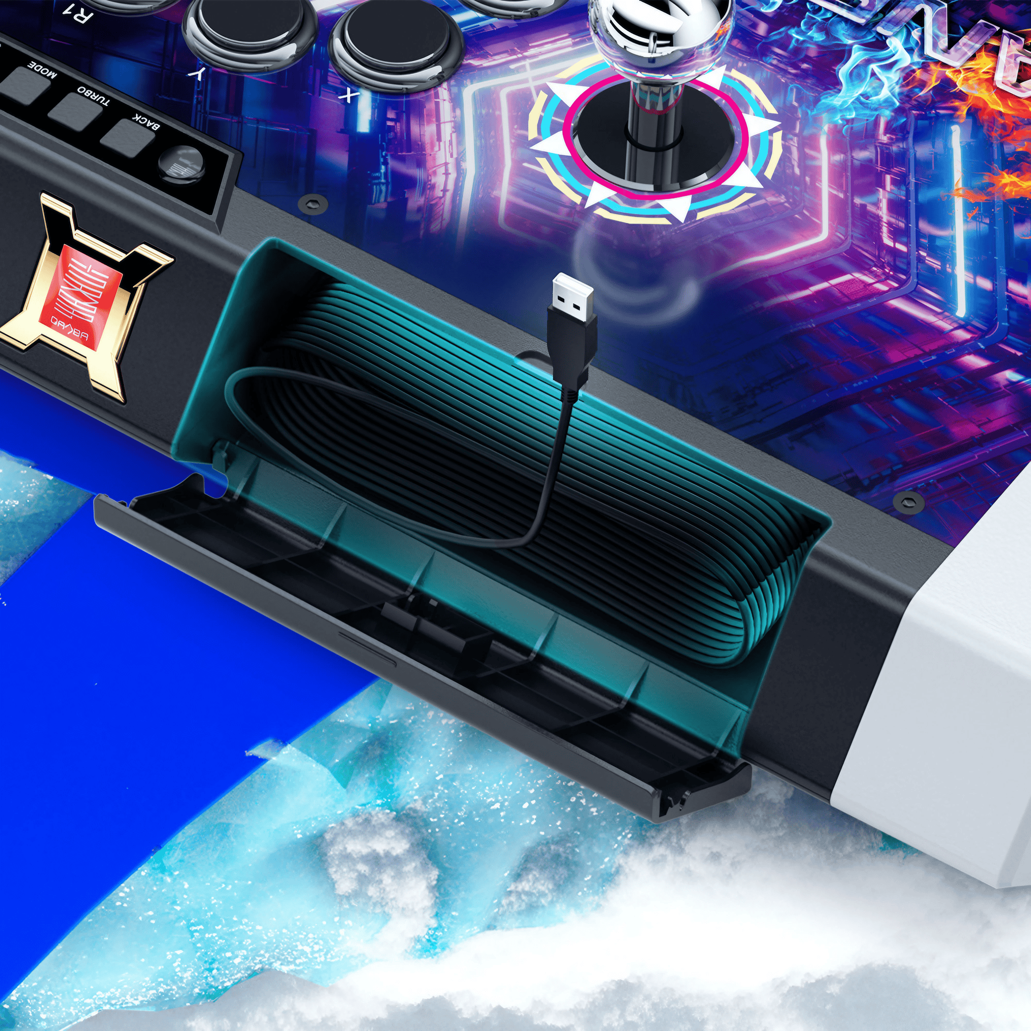 Qanba Obsidian アーケードジョイスティック アケコン ジャンク Qanba Q3MF Obsidian Arcade Joystick | アーケードスティック