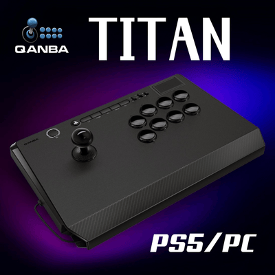 アケコン レバーレス ゲームパッド 通販ショップ ゲームコントローラー専門店 CIELOGAMES アケコン Qanba B1 Titan Arcade Joystick   