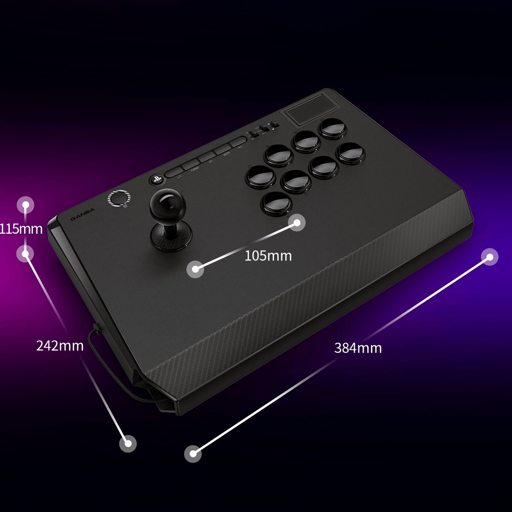 アケコン レバーレス ゲームパッド 通販ショップ ゲームコントローラー専門店 CIELOGAMES アケコン Qanba B1 Titan Arcade Joystick   