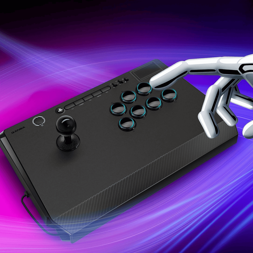 アケコン レバーレス ゲームパッド 通販ショップ ゲームコントローラー専門店 CIELOGAMES アケコン Qanba B1 Titan Arcade Joystick   