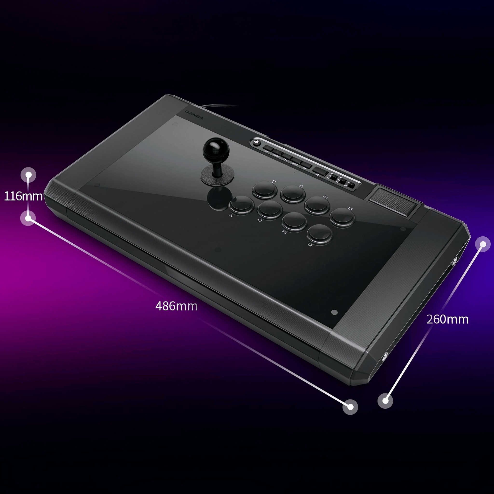 Qanba Q7 Obsidian2 Arcade Joystick | アーケードスティック Qanba Q7 Obsidian2 Arcade Joystick | アーケードスティック