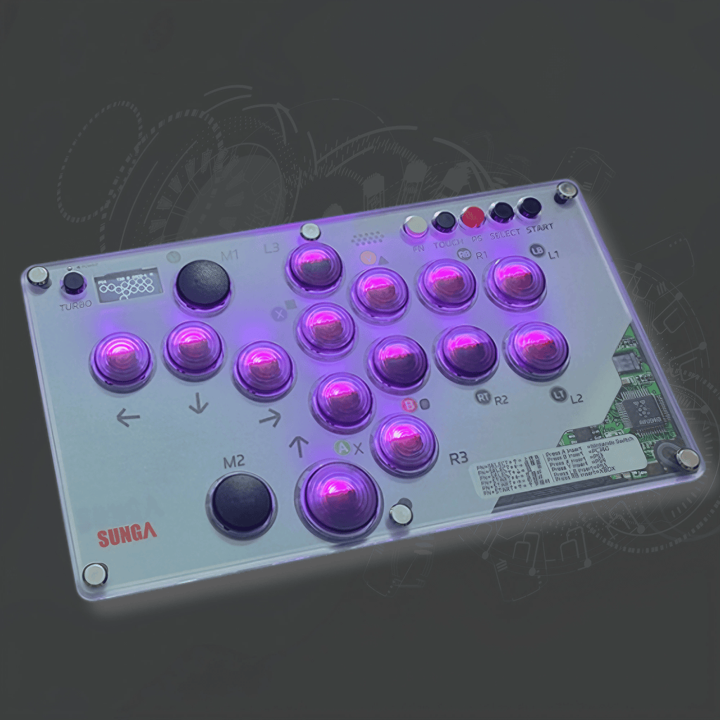 アケコン レバーレス ゲームパッド 通販ショップ ゲームコントローラー専門店 CIELOGAMES レバーレス SUNGA G1 G1-16P