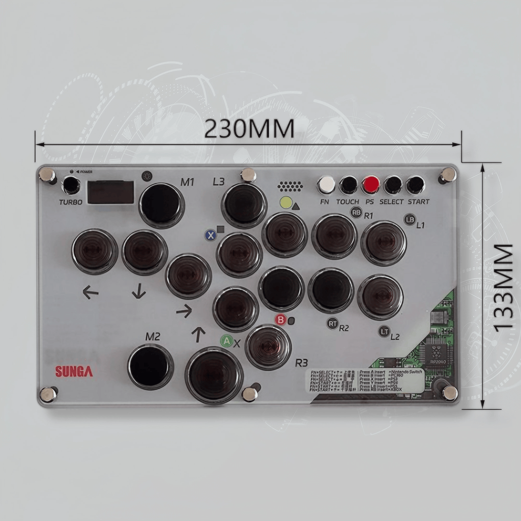 アケコン レバーレス ゲームパッド 通販ショップ ゲームコントローラー専門店 CIELOGAMES レバーレス SUNGA G1