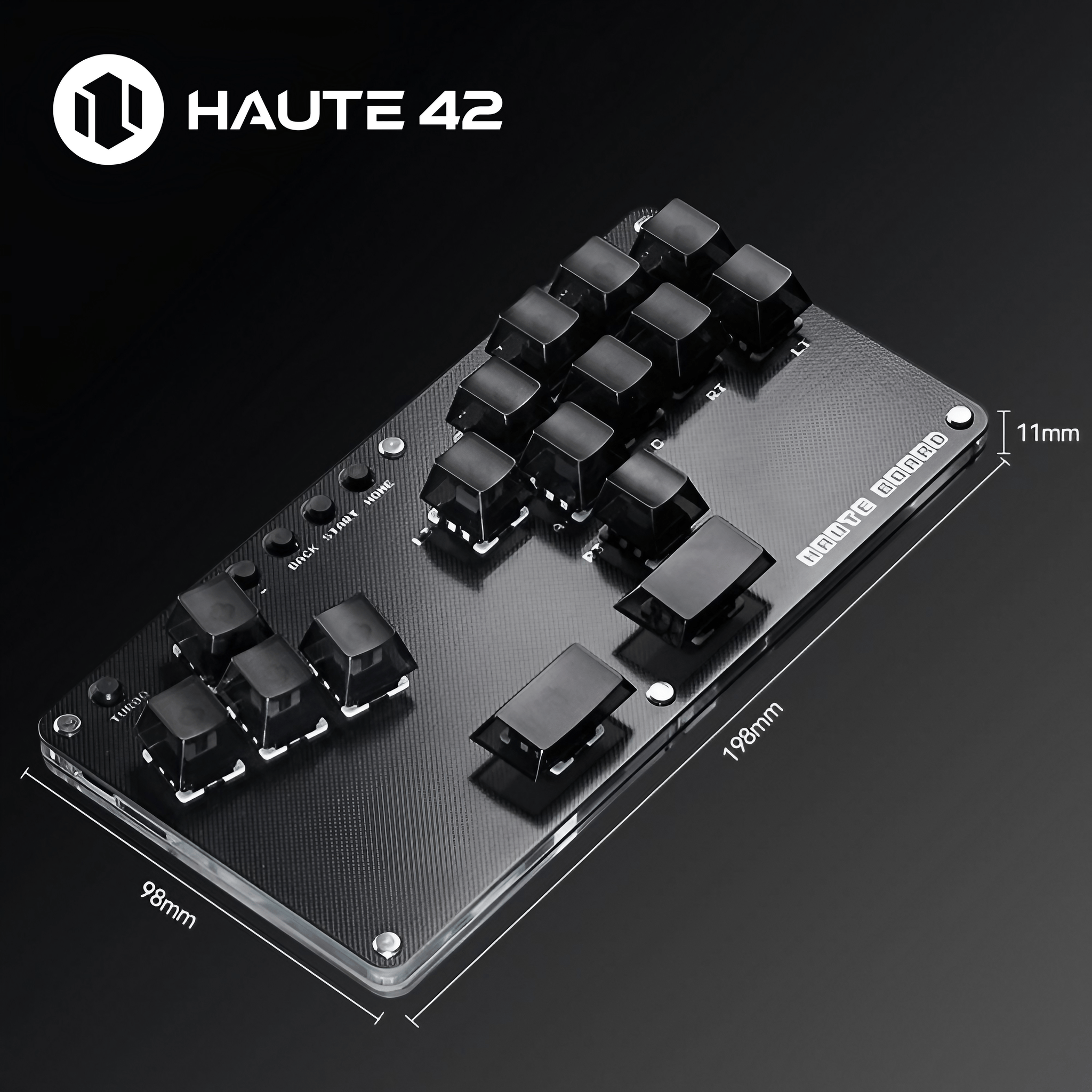 haute42 M16 plus レバーレス コントローラー Haute42 COSMOX HauteBoard B16 | キーボード型レバーレス