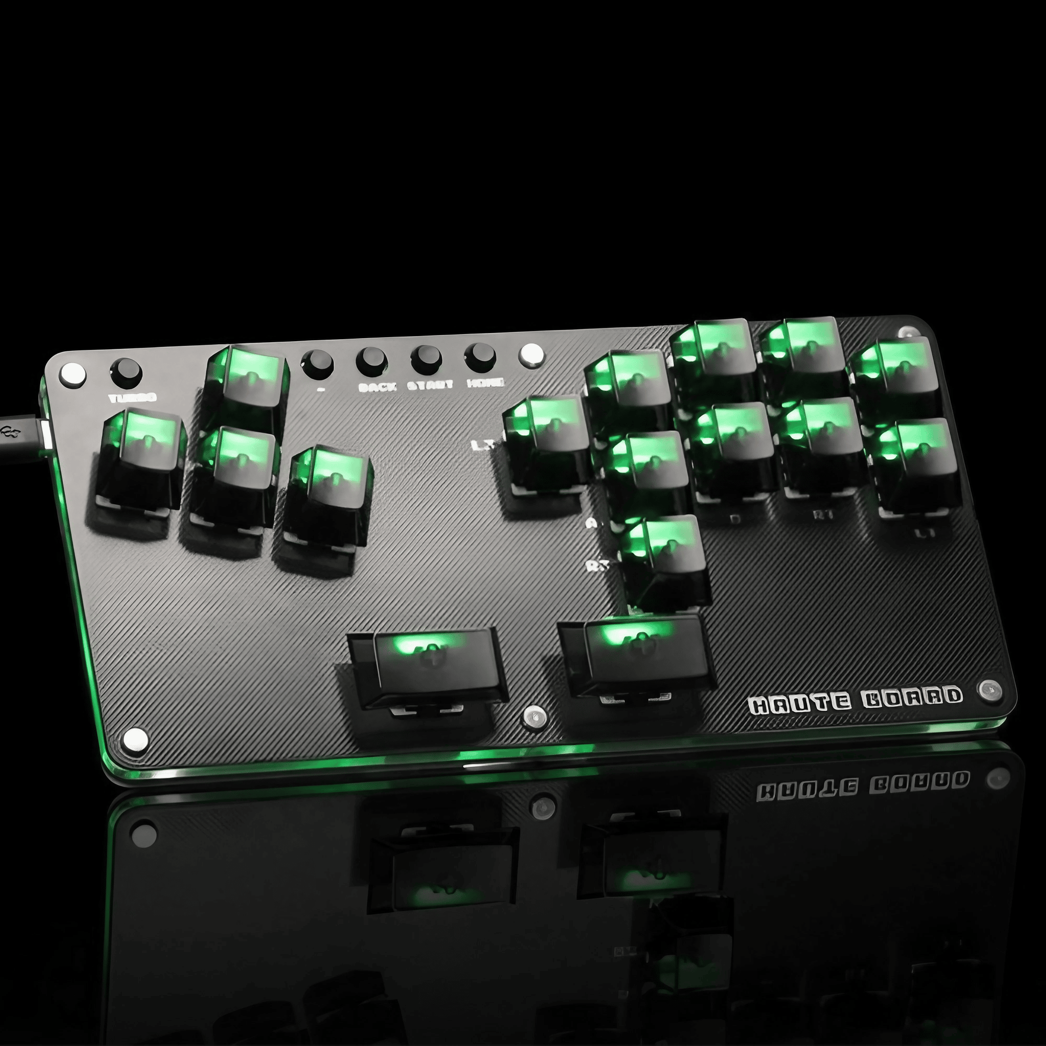 スイッチ変更可 Haute42 G16 Hitbox Control レバーレス Haute42 COSMOX HauteBoard B16 | キーボード型レバーレス