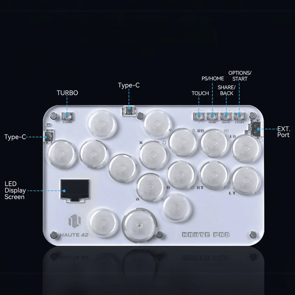 アケコン レバーレス ゲームパッド 通販ショップ ゲームコントローラー専門店 CIELOGAMES レバーレス Haute42 HautePad Sseries S16 S13