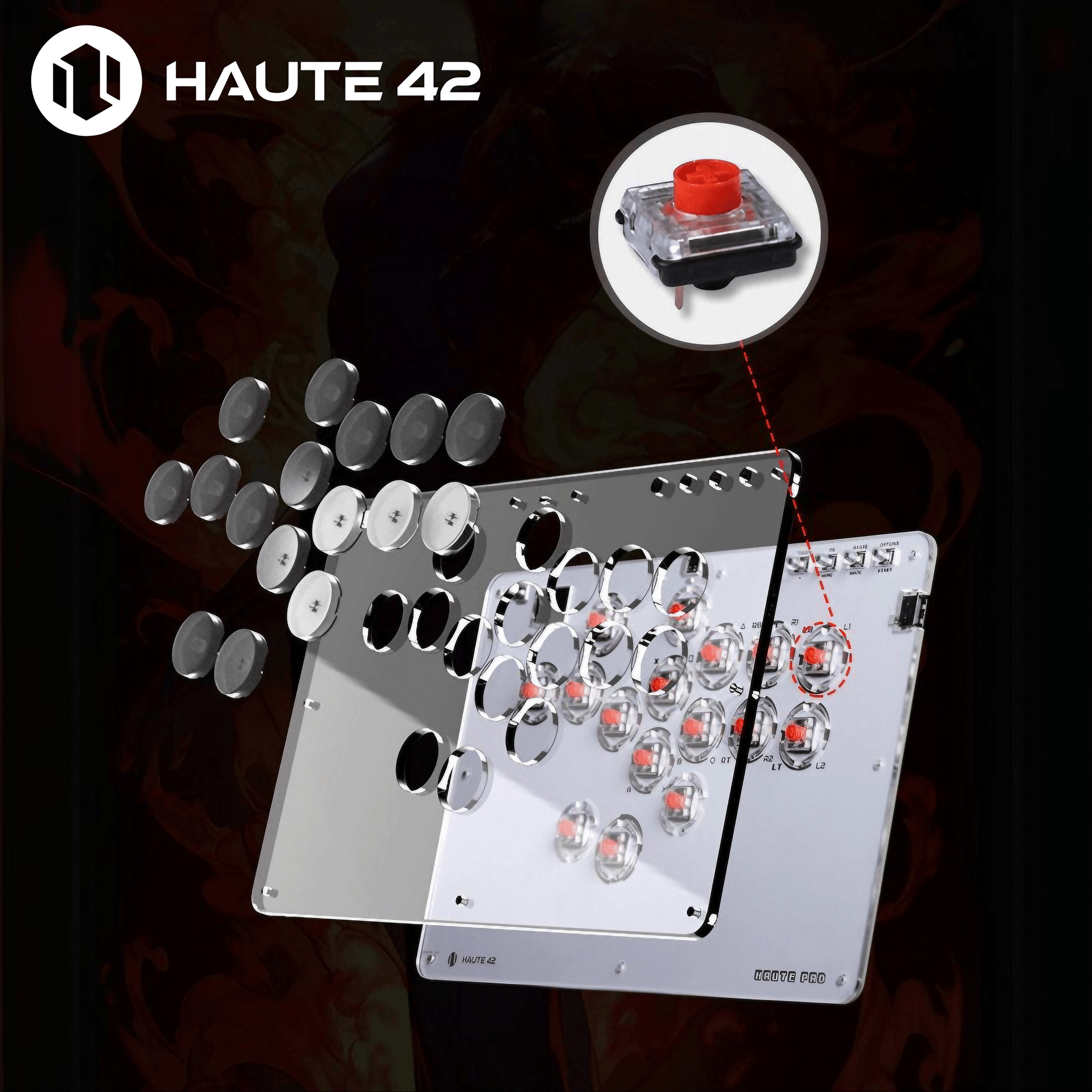 アケコン レバーレス ゲームパッド 通販ショップ ゲームコントローラー専門店 CIELOGAMES レバーレス Haute42 HautePad T16 T13   