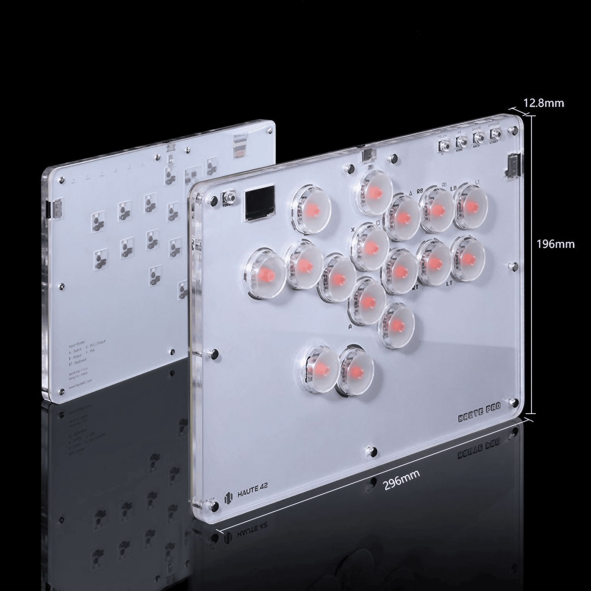Haute42 T16 ボタン レバーレス アケコン PC PS3 Switch Haute42 HautePad Tseries T16 T13 | 薄型レバーレス