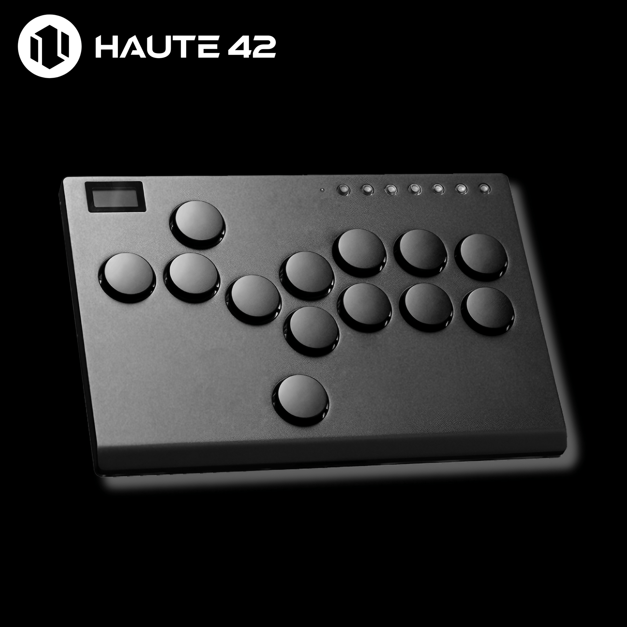 おしゃれ】 【新品】Haute42 黒 レバーレス アケコン コントローラー 
