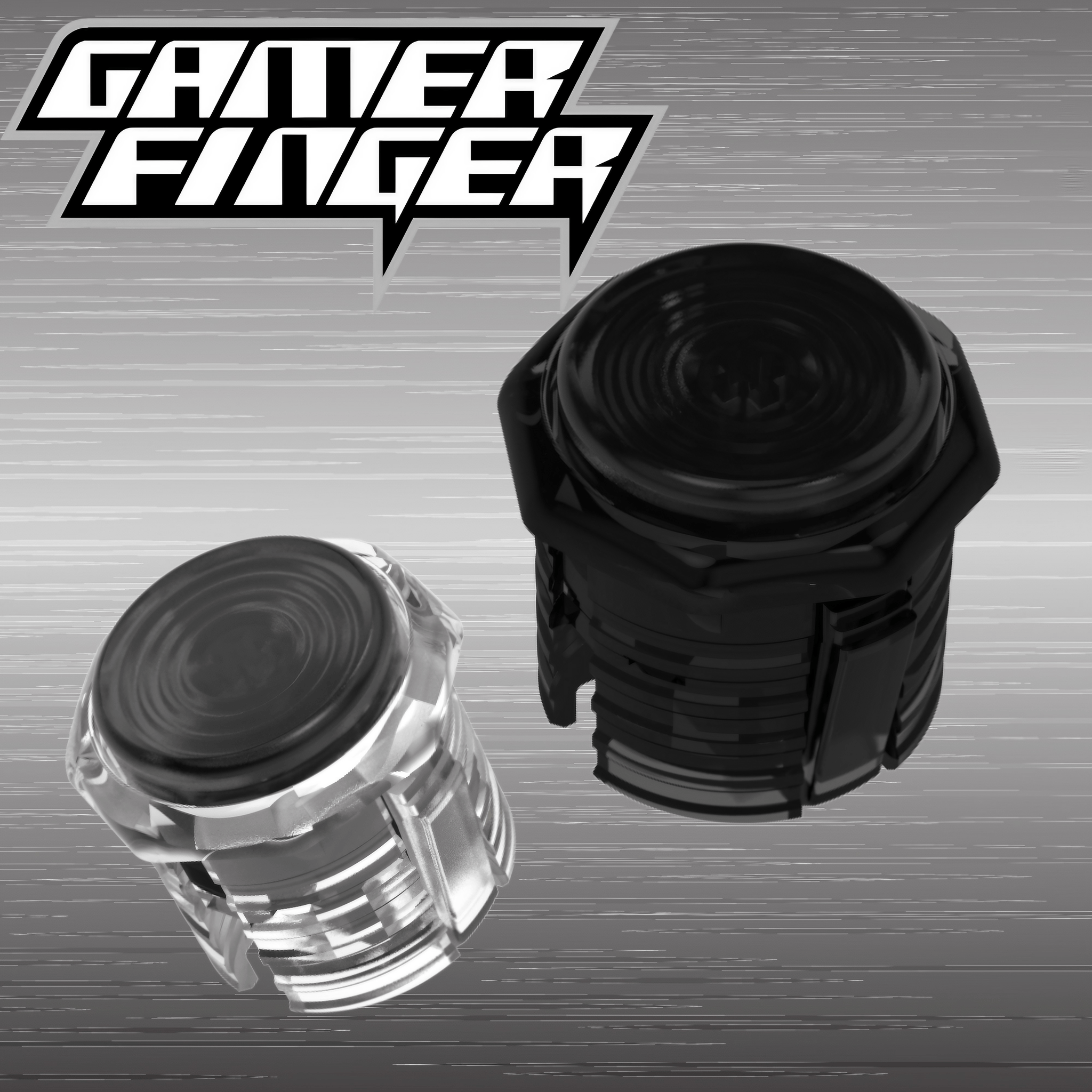 GamerFinger ボタン 16個セット ゲーマーフィンガー レバーレス CIELOGAMES】 GamerFinger HBFS-24 ハメ込み式 24mm | ボタン