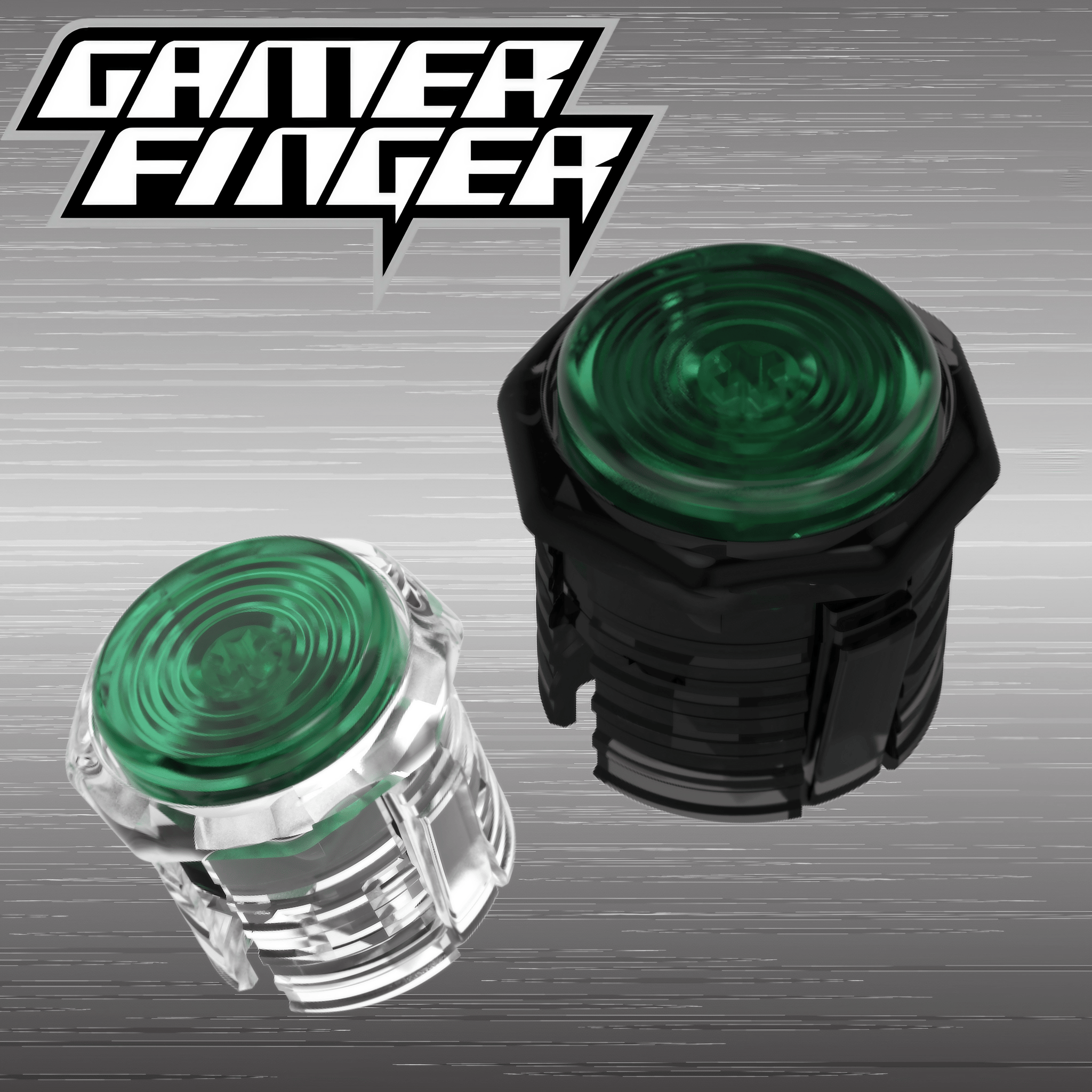 GamerFinger HBFS-24 ハメ込み式 24mm - Green / BlackBuckle