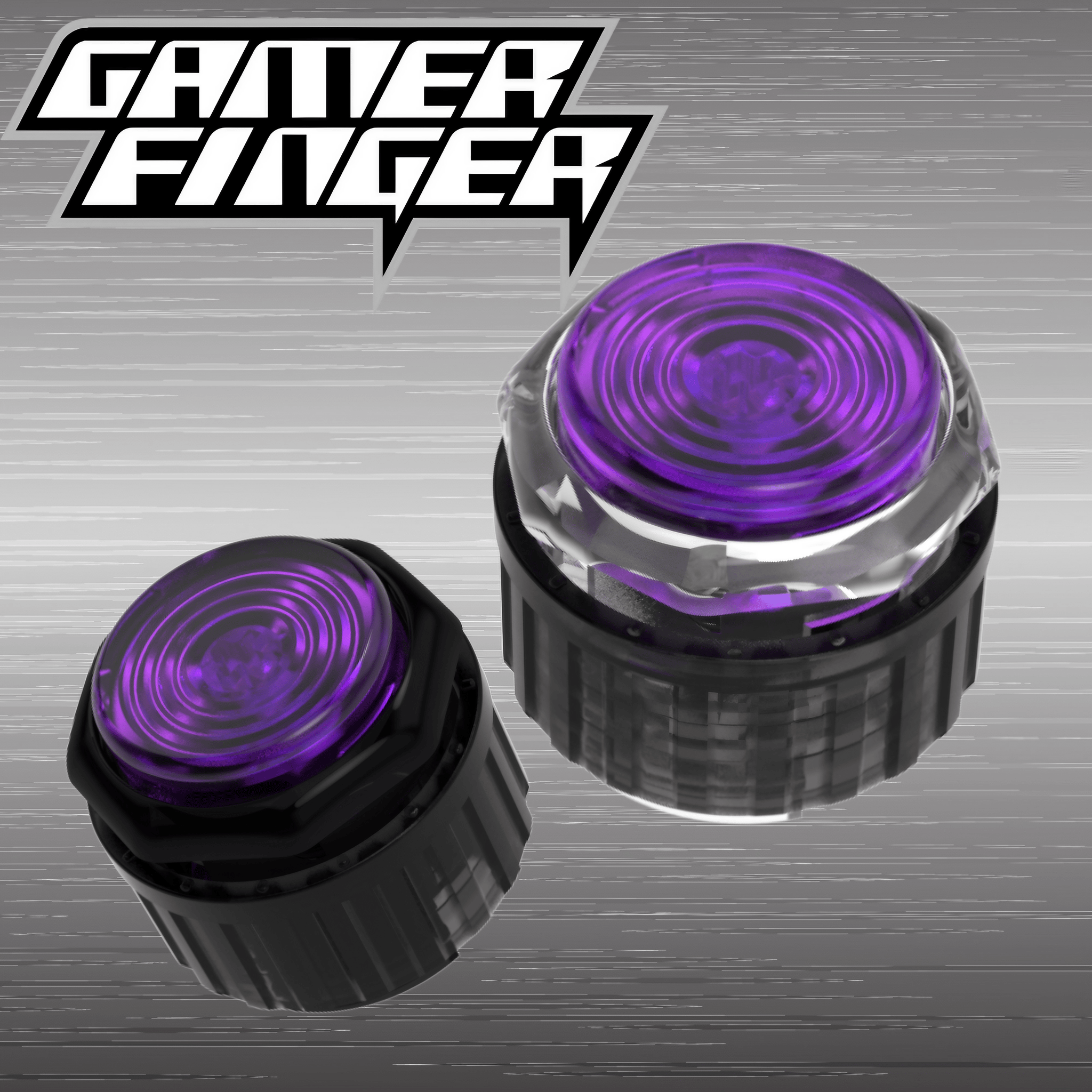 GamerFinger HBFS-24 ネジ式 24mm - Purple / BlackNut