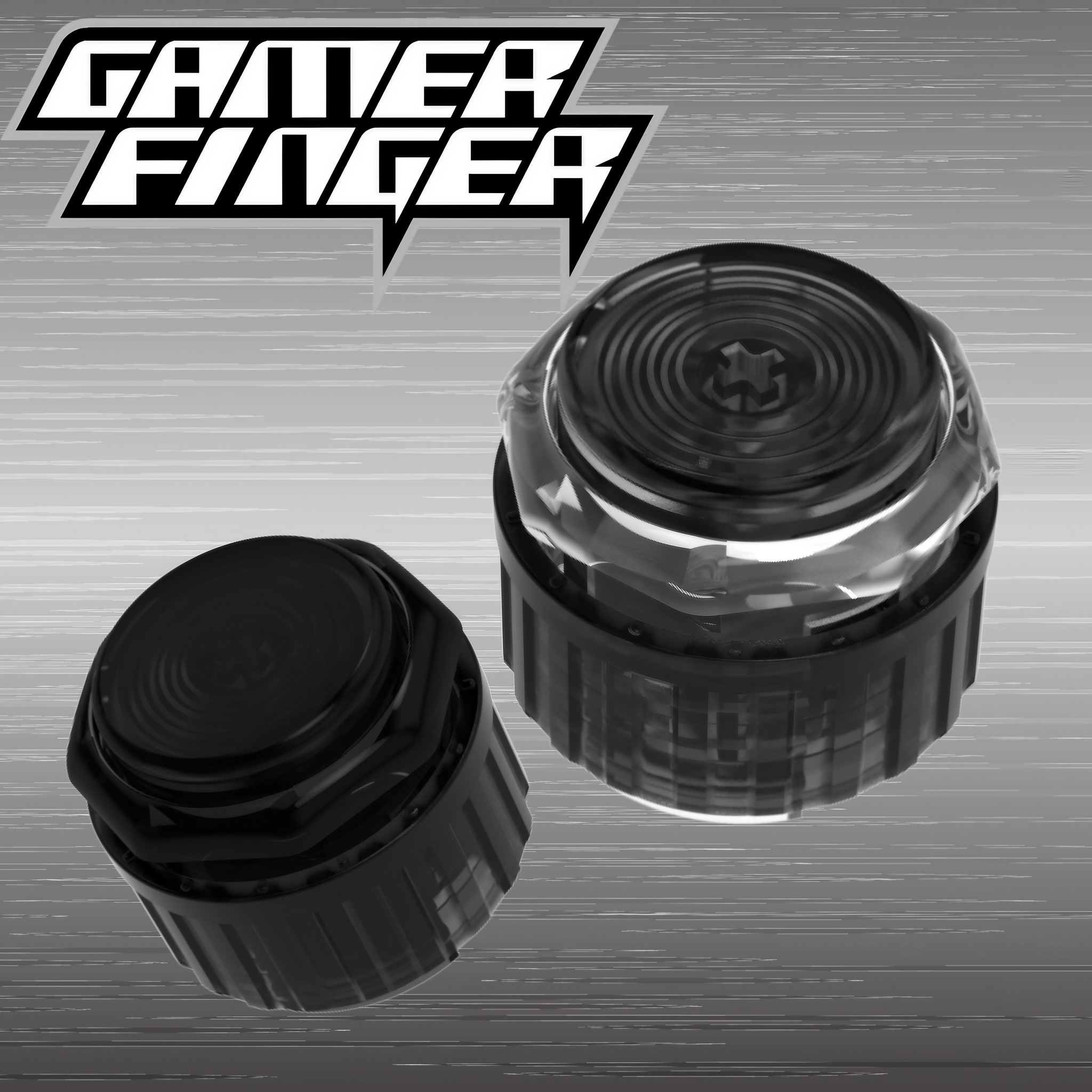 GamerFinger HBFS-24 ネジ式 24mm - Black / BlackNut GamerFinger HBFS-24 ネジ式 24mm - Black / BlackNut