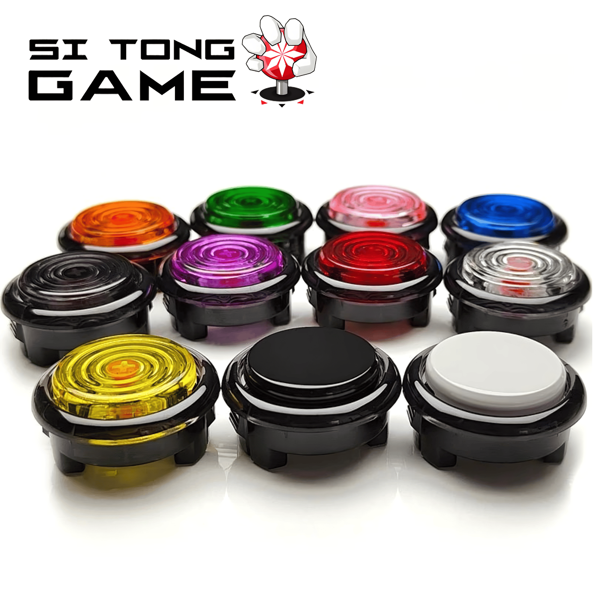 Sitong 薄型メカニカルボタン Kailh軸 黒丸枠 24/30mm – CIELOGAMES