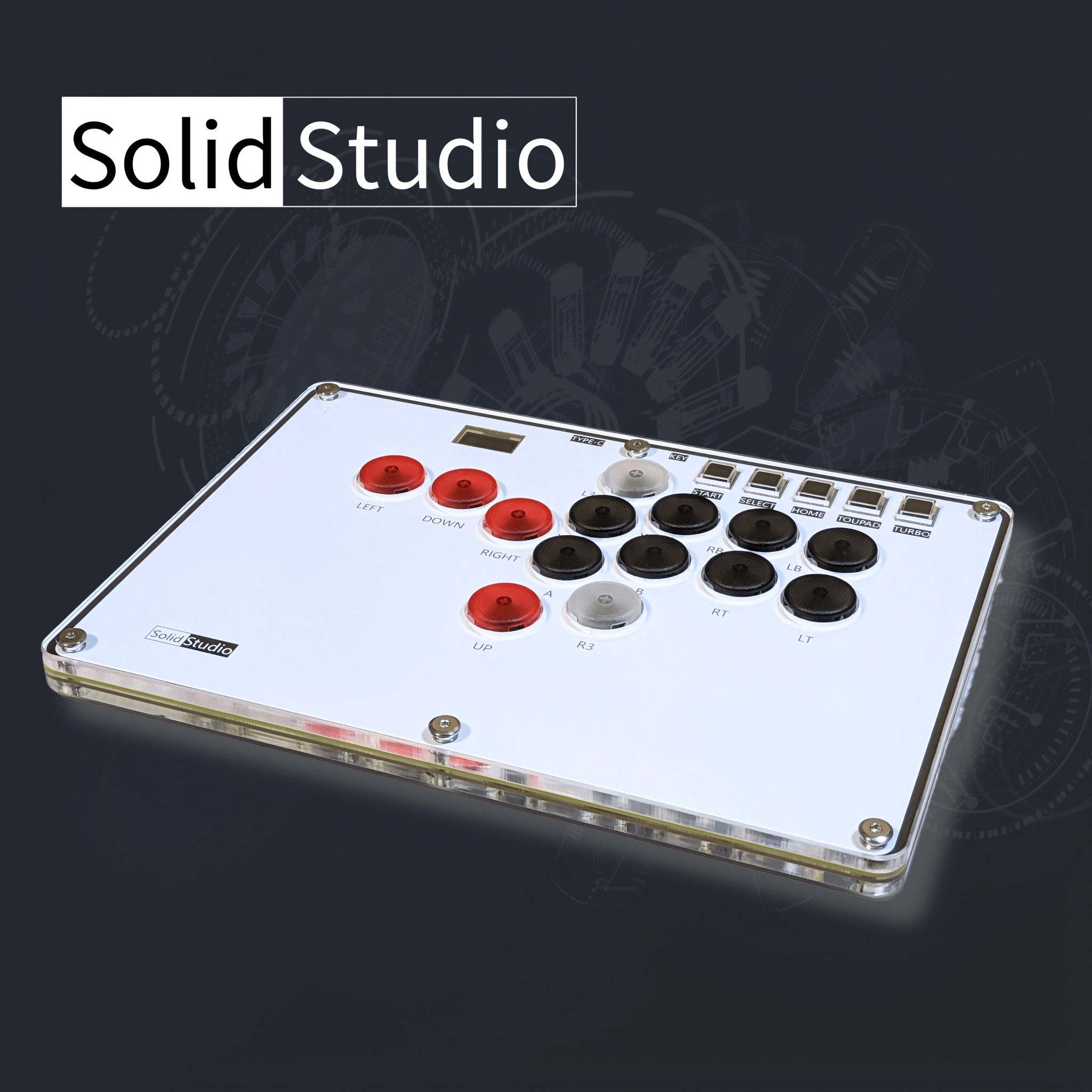 木製薄型レバーレスコントローラー「MOUNTAIN」 木製薄型レバーレスコントローラー「MOUNTAIN」