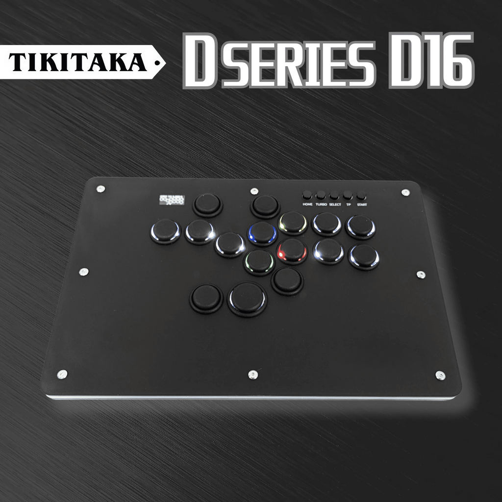 アケコン レバーレス ゲームパッド 通販ショップ ゲームコントローラー専門店 CIELOGAMES レバーレス Tikitaka Dシリーズ D16 デラックス版