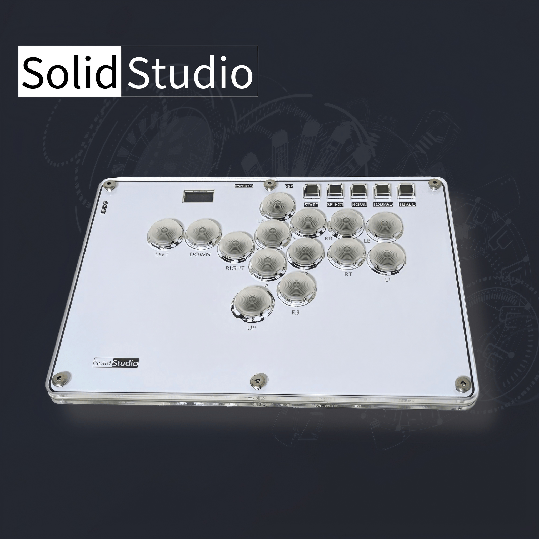 CIELOGAMES】Solid Studio A14 PLUS | 薄型レバーレスコントローラー