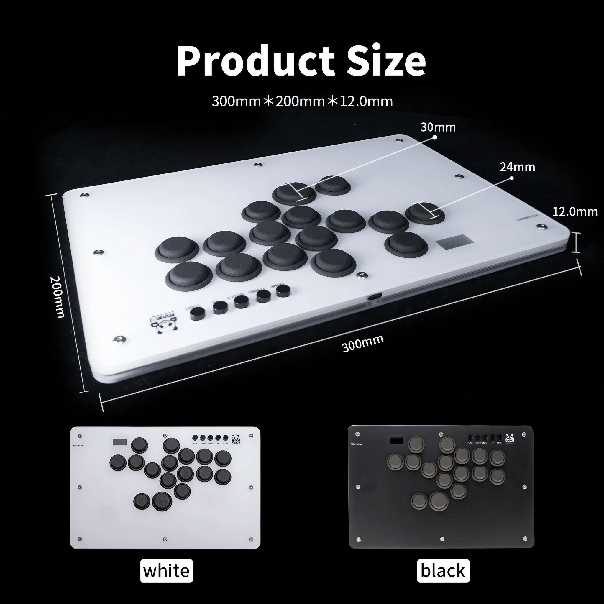 【CIELOGAMES】Tikitaka FTG Board | 薄型レバーレスコントローラー