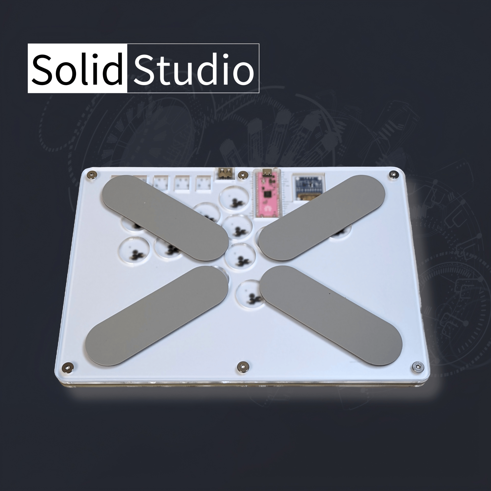 Solid Studio A16 PLUS | 薄型レバーレスコントローラー – CIELOGAMES Solid Studio A16 PLUS | 薄型レバーレスコントローラー – CIELOGAMES