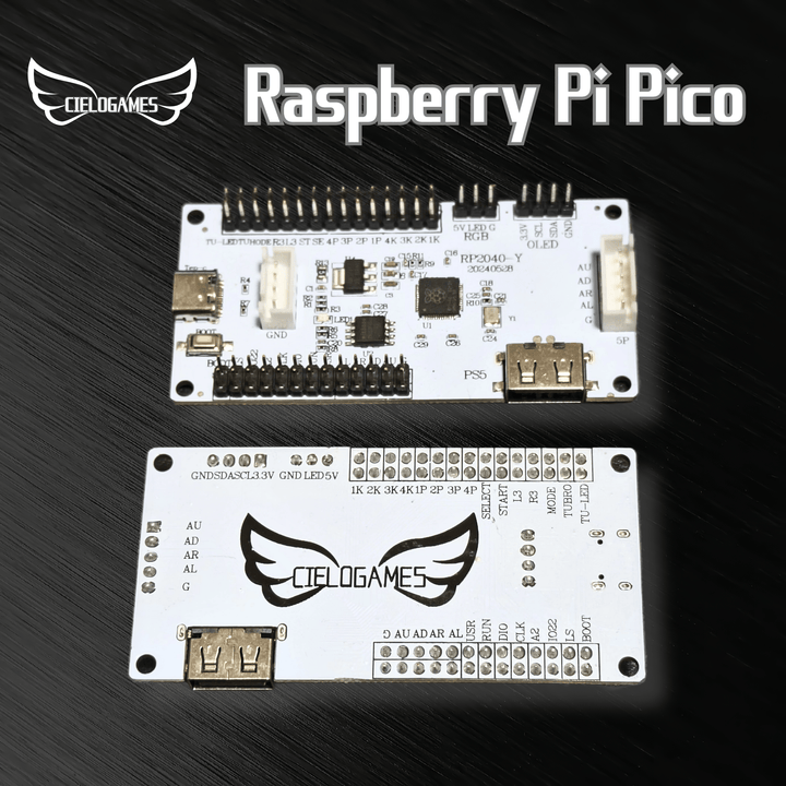 アケコン レバーレス ゲームパッド 通販ショップ ゲームコントローラー専門店 CIELOGAMES 基板 Cielogames製 Raspberry Pi Pico GP2040-CE   