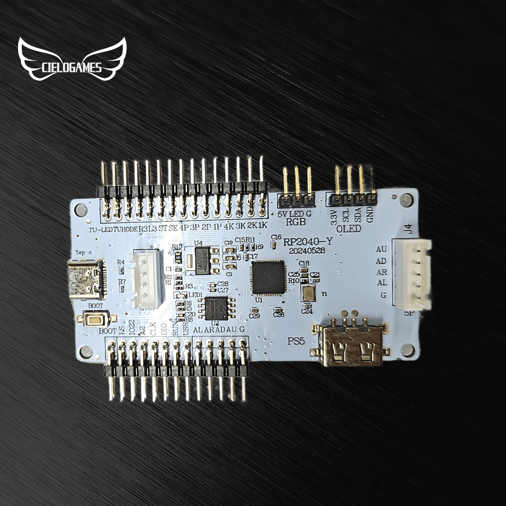 アケコン レバーレス ゲームパッド 通販ショップ ゲームコントローラー専門店 CIELOGAMES 基板 Cielogames製 Raspberry Pi Pico GP2040-CE   