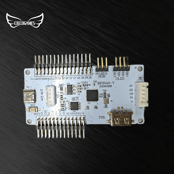 アケコン レバーレス ゲームパッド 通販ショップ ゲームコントローラー専門店 CIELOGAMES 基板 Cielogames製 Raspberry Pi Pico GP2040-CE   