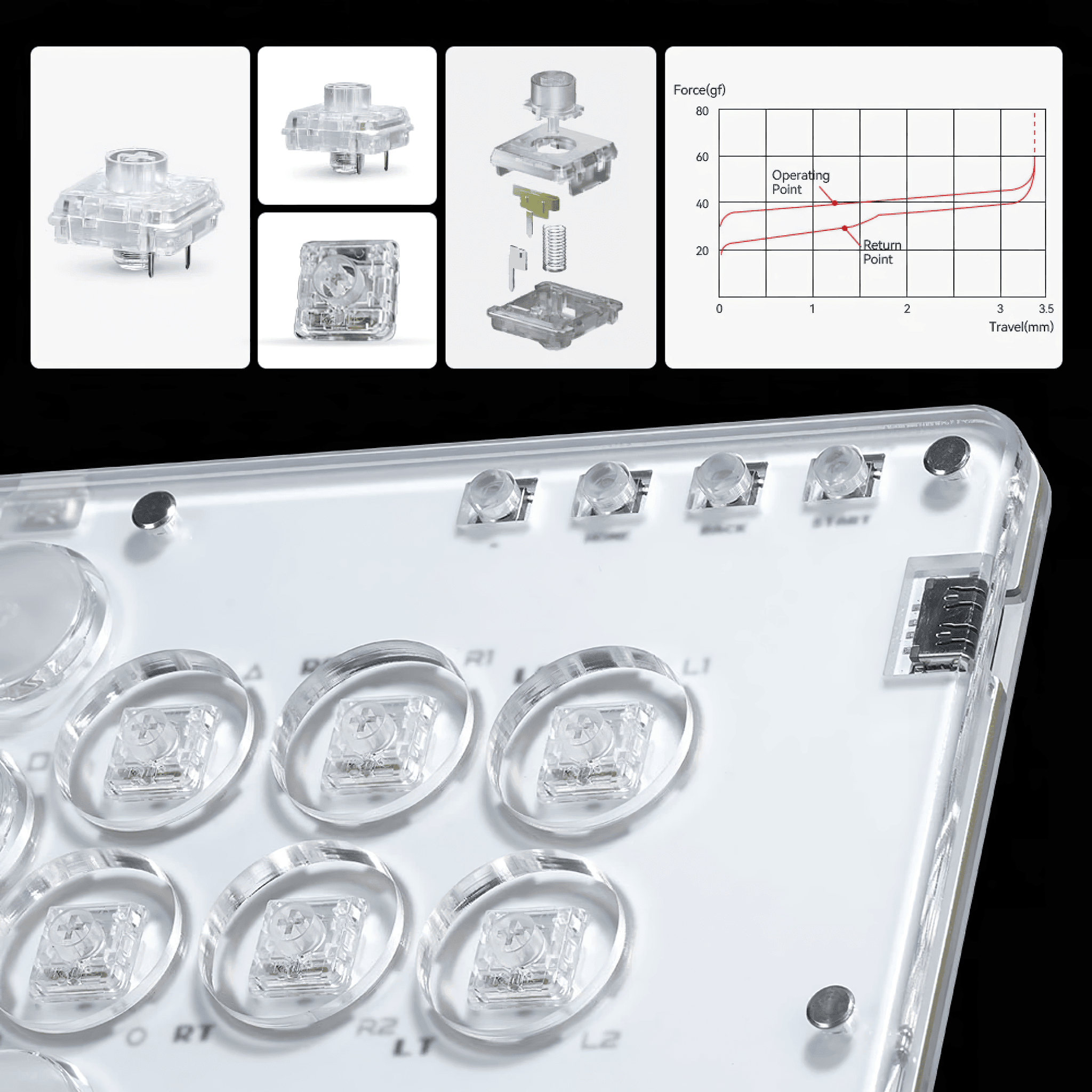 Haute42 COSMOX HautePad T16-Pro V2 | 薄型レバーレスコントローラー Haute42 COSMOX HautePad T16-Pro V2 | 薄型レバーレスコントローラー