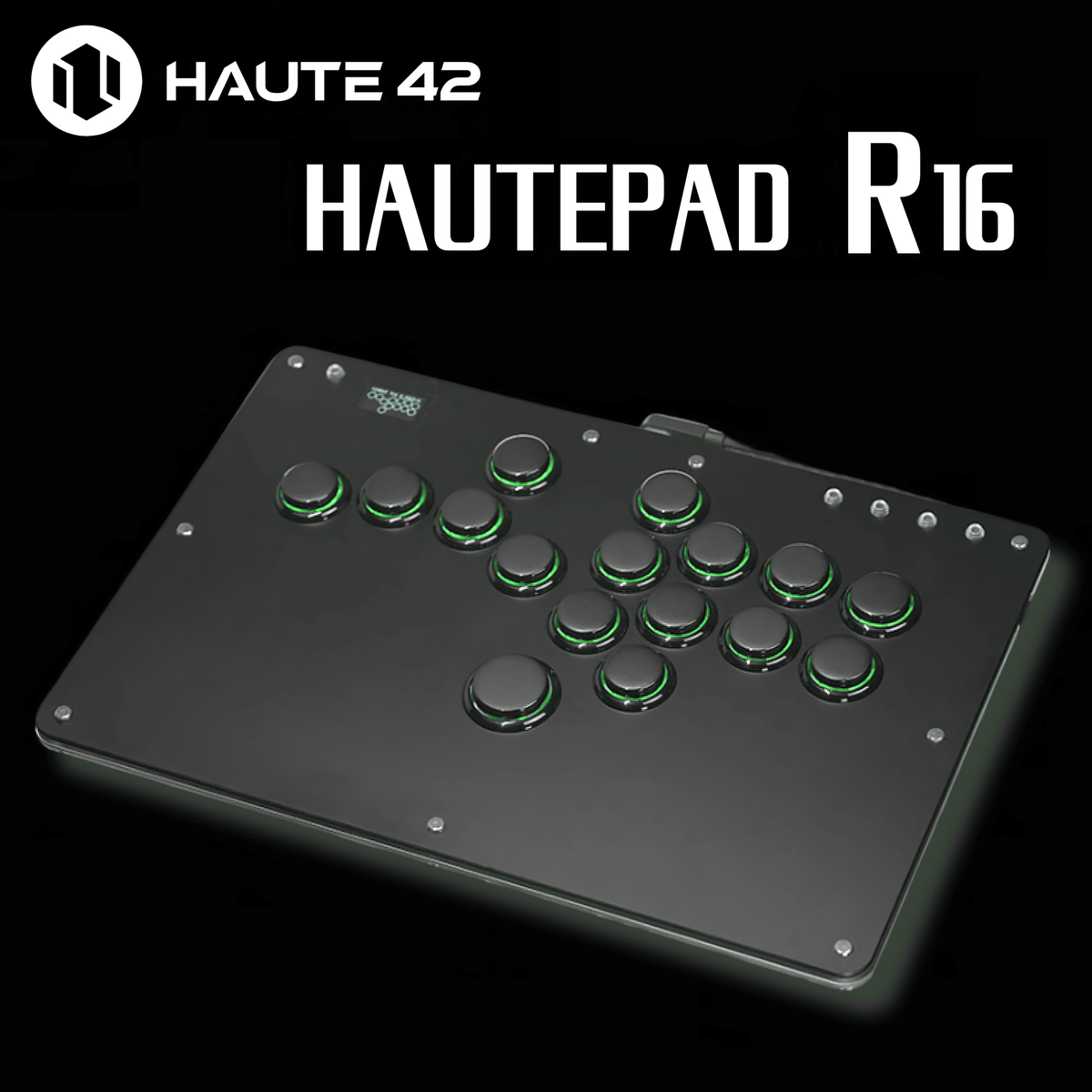 Haute42 COSMOX HautePad R16 | 薄型レバーレスコントローラー Haute42 COSMOX HautePad R16 | 薄型レバーレスコントローラー