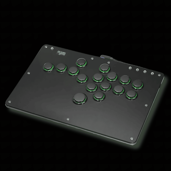 アケコン レバーレス ゲームパッド 通販ショップ ゲームコントローラー専門店 CIELOGAMES レバーレス Haute42 COSMOX HautePad Rseries R16 R-16 Black