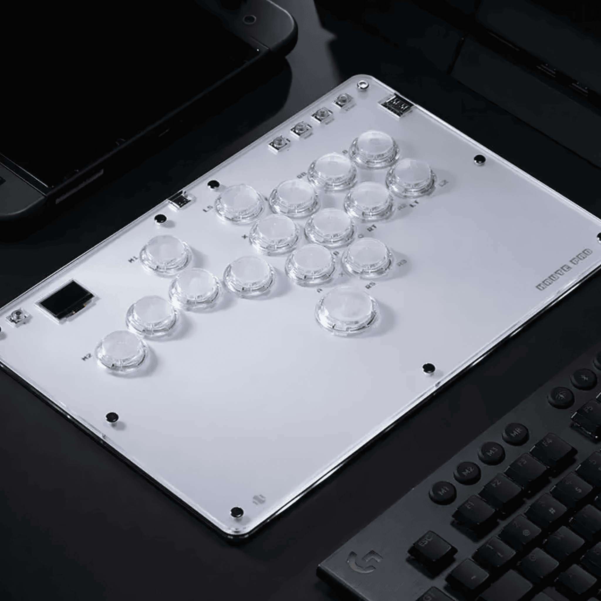 Haute42 R16 ホワイト レバーレスコントローラー Haute42 COSMOX HautePad R16 | 薄型レバーレスコントローラー