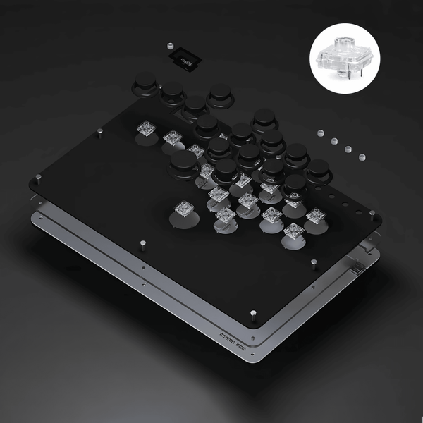 アケコン レバーレス ゲームパッド 通販ショップ ゲームコントローラー専門店 CIELOGAMES レバーレス Haute42 COSMOX HautePad Rseries R16
