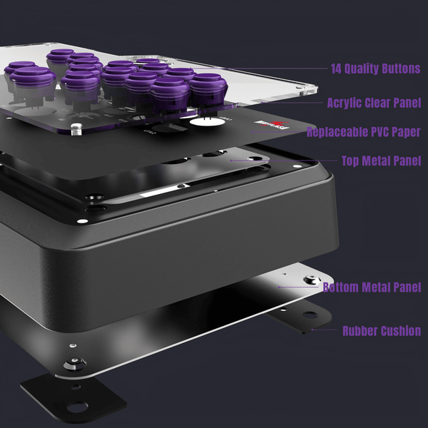 MayFlash F500 Flat | レバーレス | BOX型レバーレス – CIELOGAMES