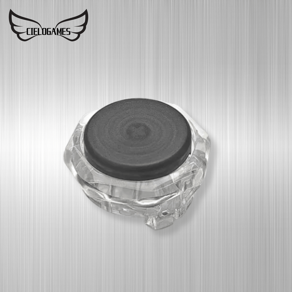 アケコン レバーレス ゲームパッド 通販ショップ ゲームコントローラー専門店 CIELOGAMES ボタン CieloGames FeatherTap 透明八角枠 24/30mm ClearBlack Matt 24mm