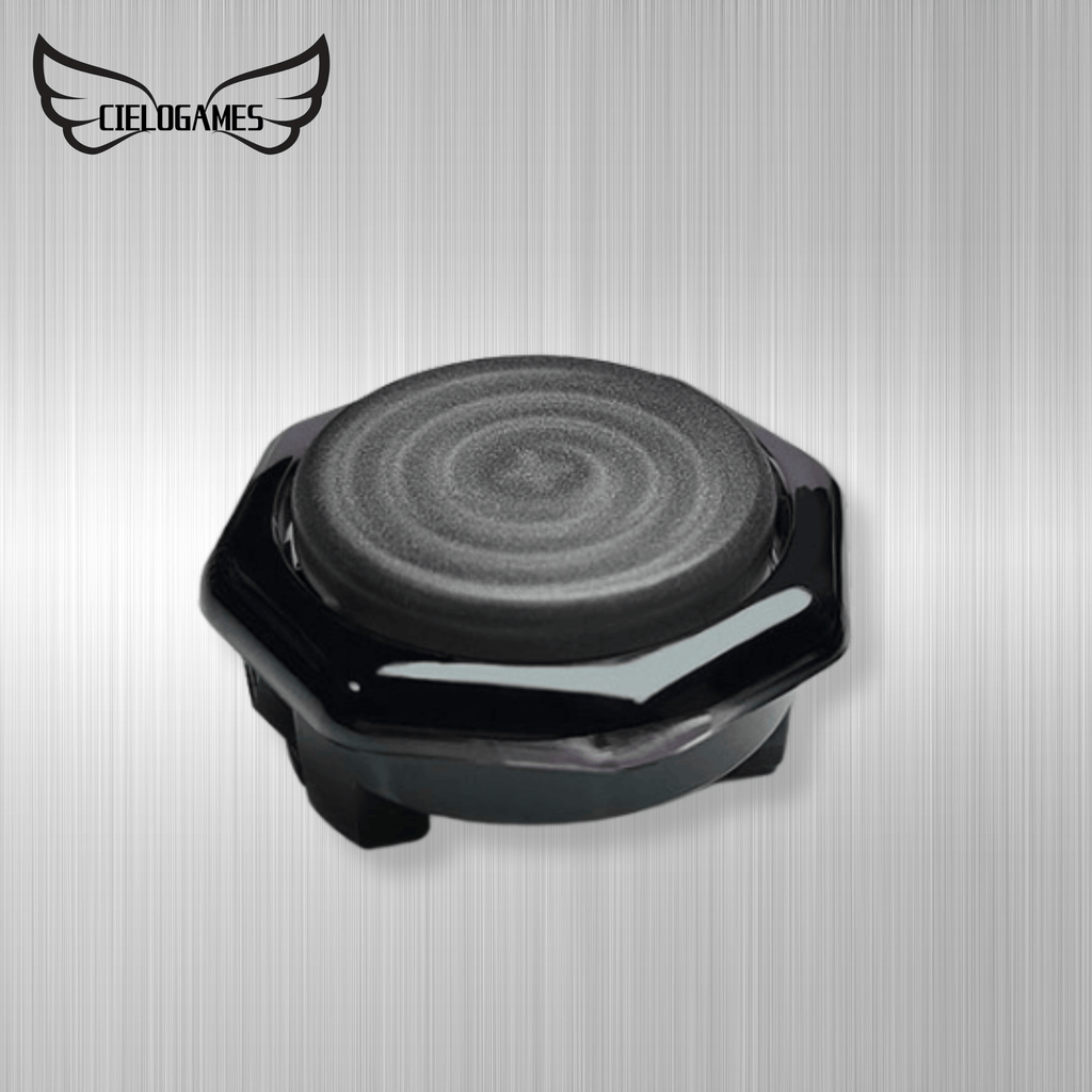 アケコン レバーレス ゲームパッド 通販ショップ ゲームコントローラー専門店 CIELOGAMES ボタン CieloGames FeatherTap 黒八角枠 24/30mm ClearBlack Matt 24mm