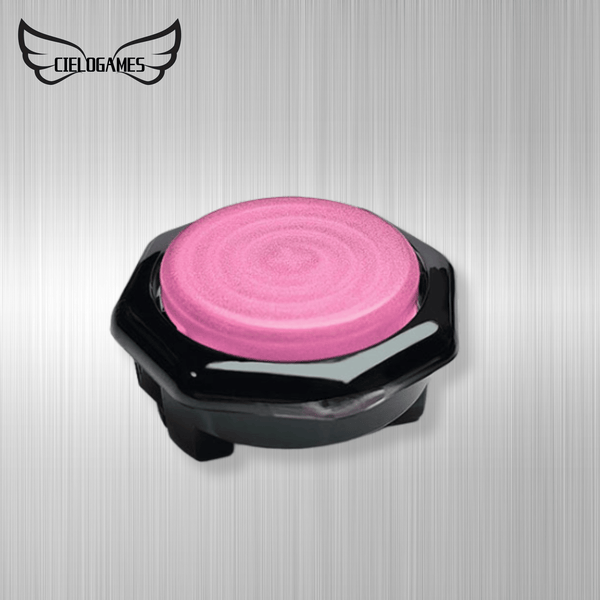アケコン レバーレス ゲームパッド 通販ショップ ゲームコントローラー専門店 CIELOGAMES ボタン CieloGames FeatherTap 黒八角枠 24/30mm Pink Matt 24mm