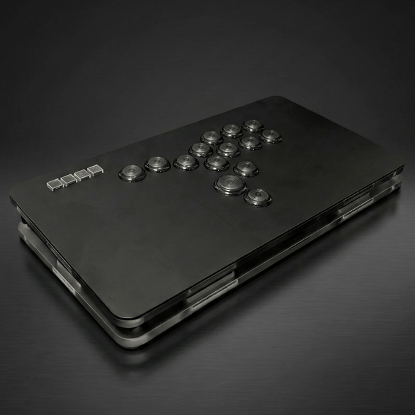 アケコン レバーレス ゲームパッド 通販ショップ ゲームコントローラー専門店 CIELOGAMES レバーレス CieloGames FusionX 黒筐体 バックライトLED無 PC版 14ボタン