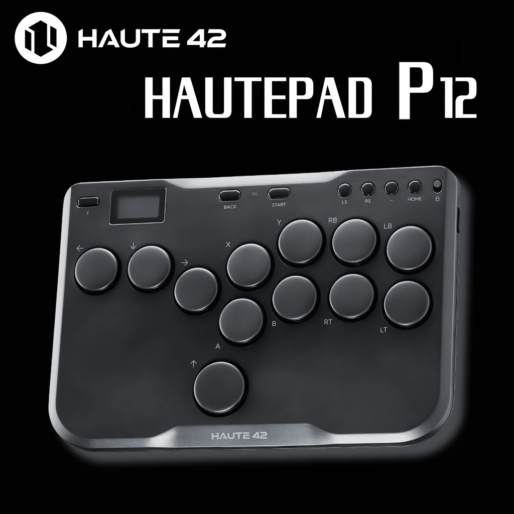 アケコン レバーレス ゲームパッド 通販ショップ ゲームコントローラー専門店 CIELOGAMES レバーレス Haute42 COSMOX HautePad Pseries P12